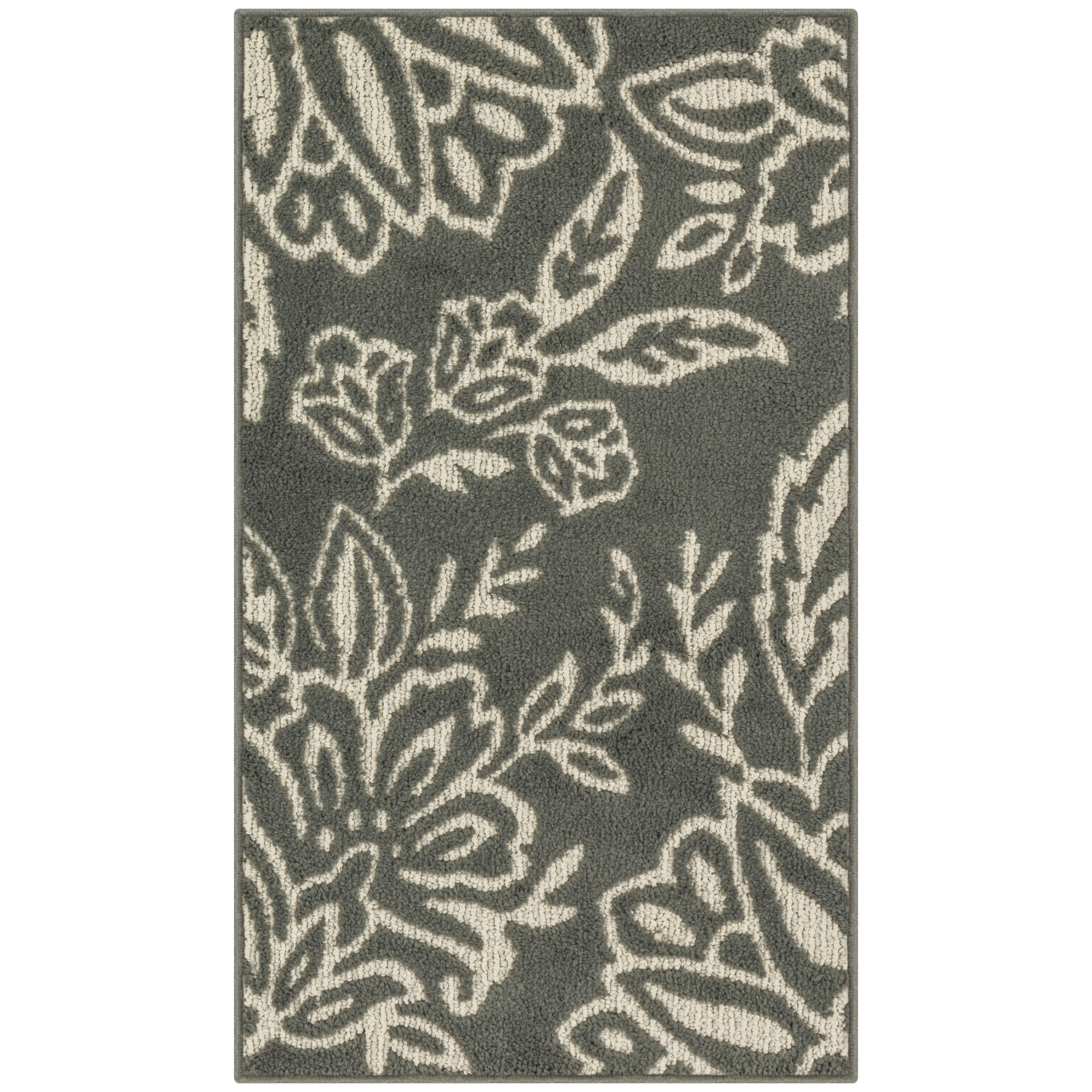 allen + roth 3 x 4 Indoor Floral/Botanical Machine Washable Throw Rug in  the Rugs department at