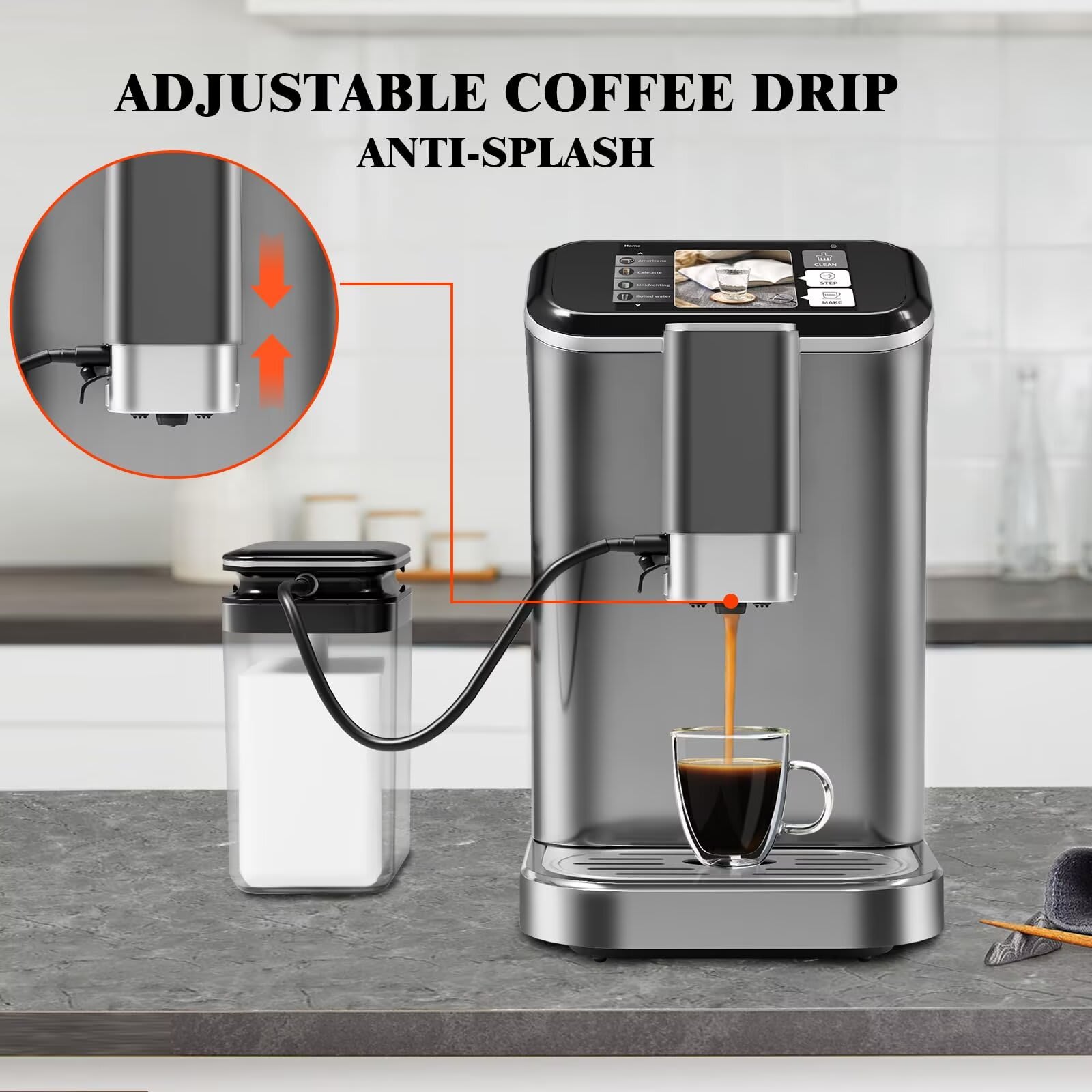 Qeetex JXNAG-PHO-10CYGOGH Espresso-Machines - View #7
