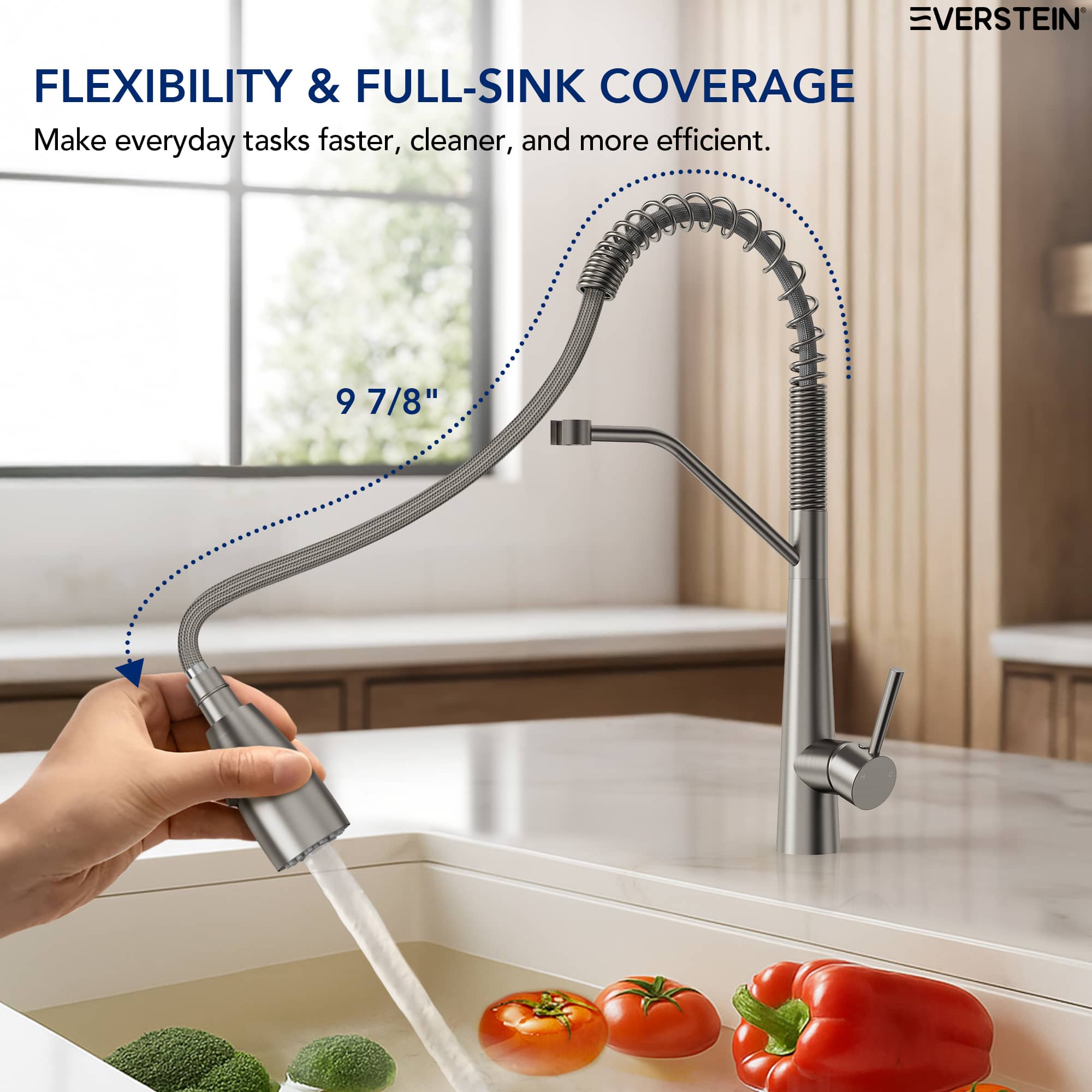 EVERSTEIN SFS-1133-NK Kitchen-Faucets - View #4