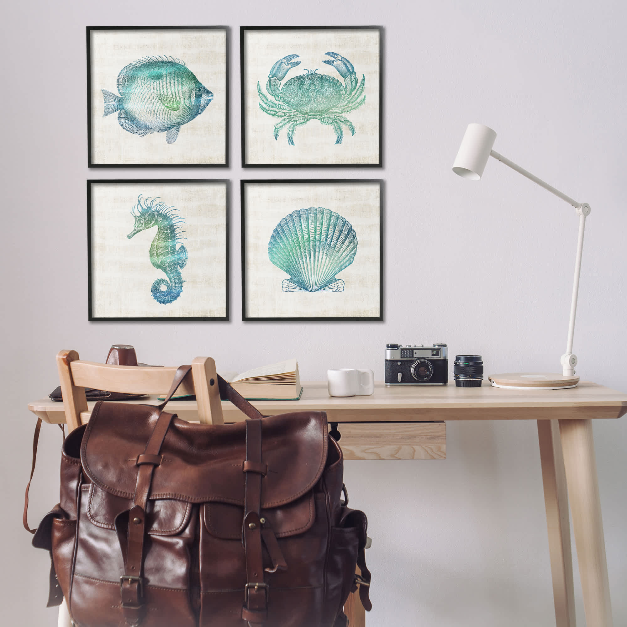 Stupell Industries A4-256-WFR-4PC-17X17 Wall-Art - View #2