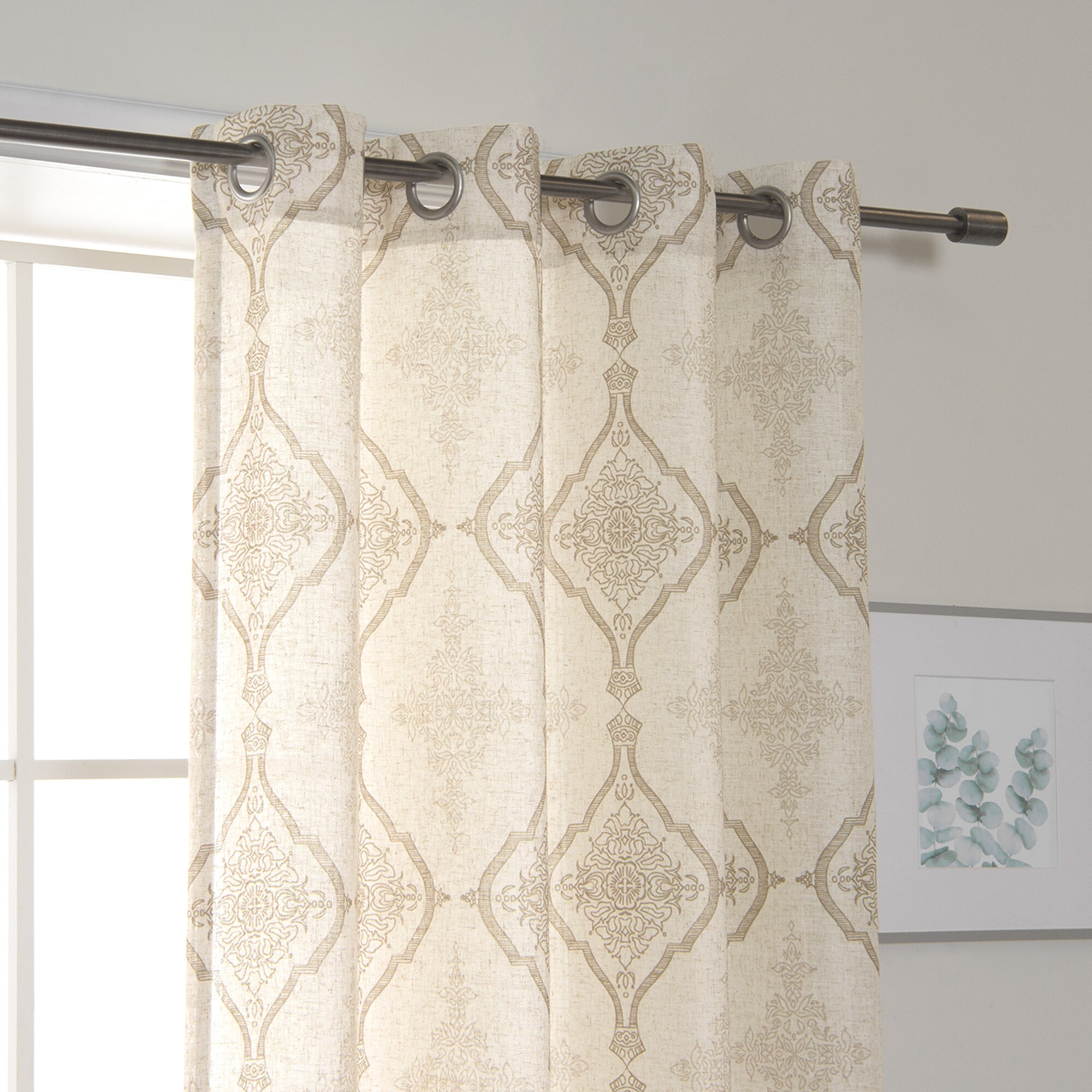 Best Home Fashion JC-15-MED01-84-BEIGE curtains - View #3