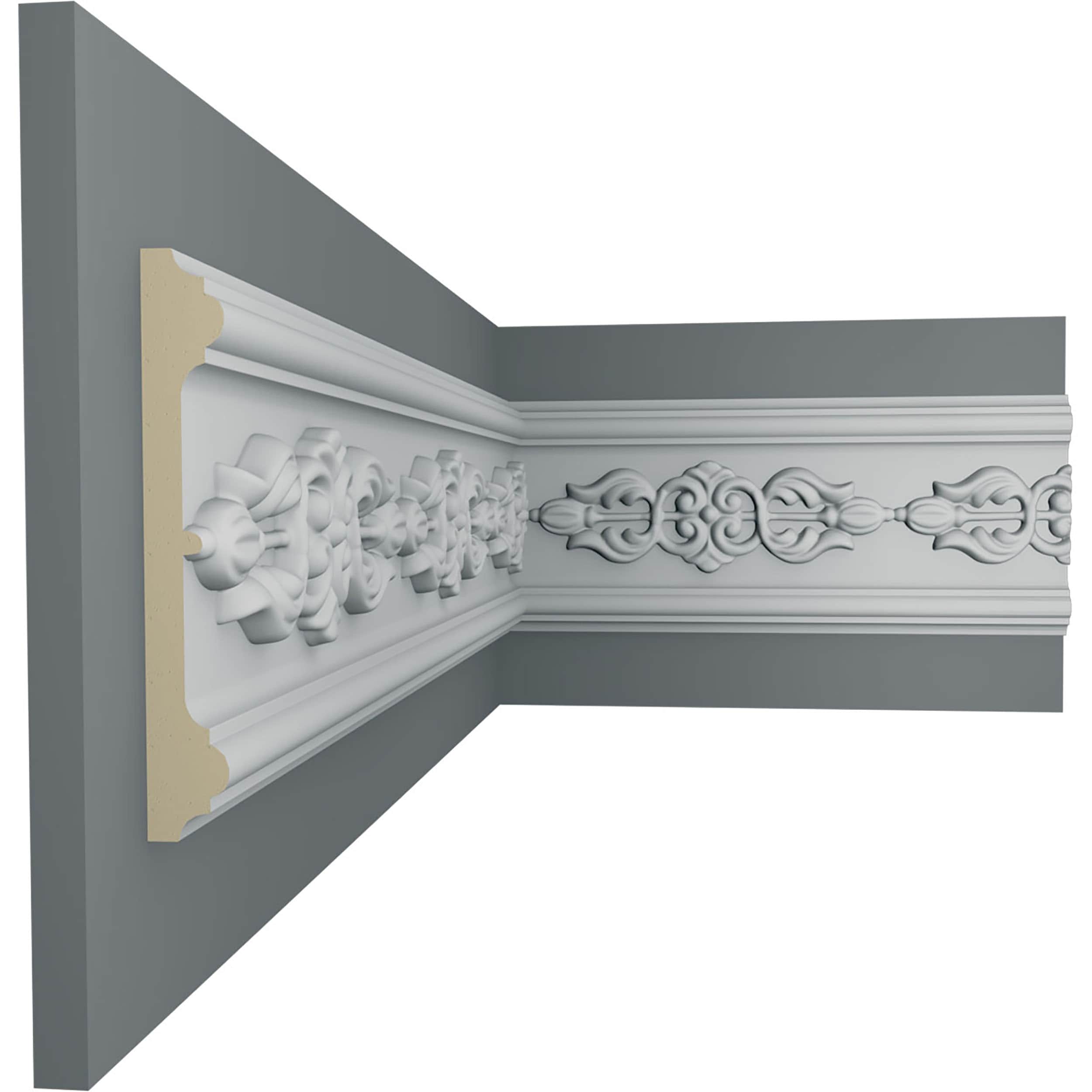 Ekena Millwork CHA04X00AE-CASE-8 Chair-Rail-Moulding - View #5