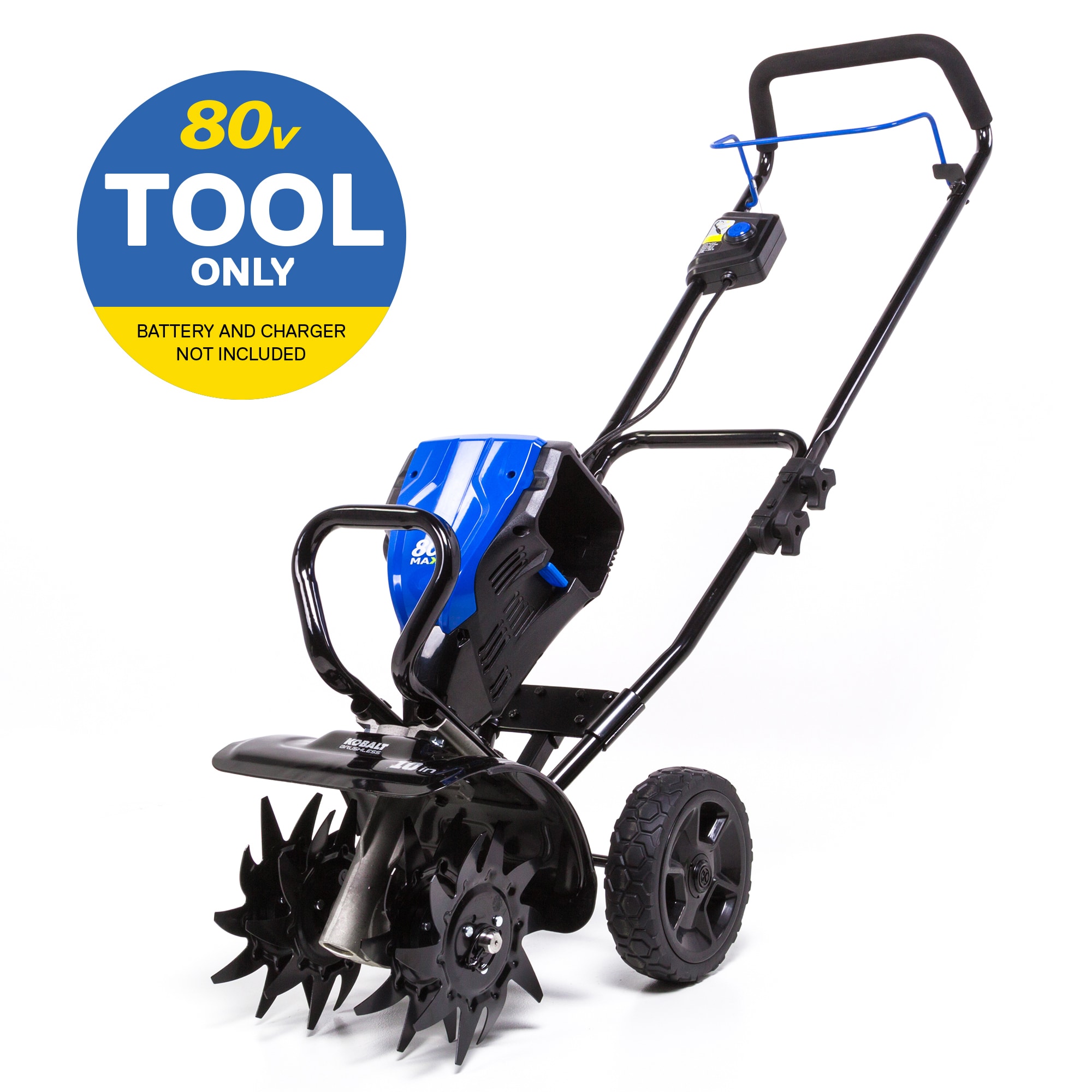 Kobalt 80-Volt Lithium Ion Forward-rotating Cordless Electric Cultivator (Tool Only)