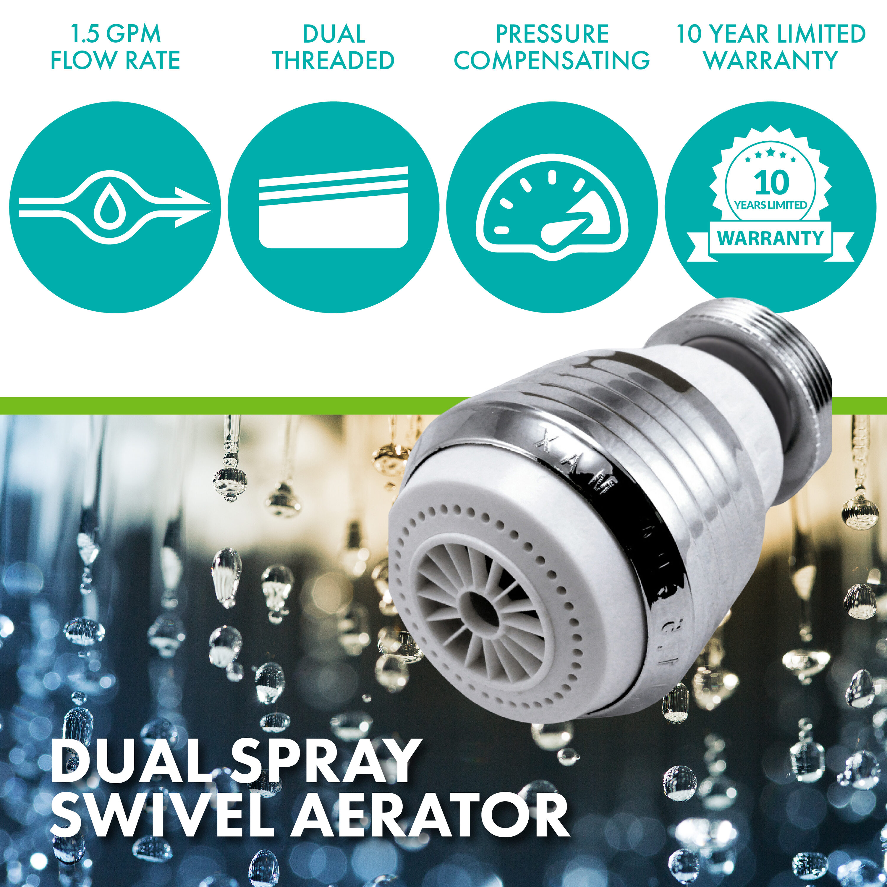 Niagara Conservation N3115P-10PK Faucet-Aerators - View #3