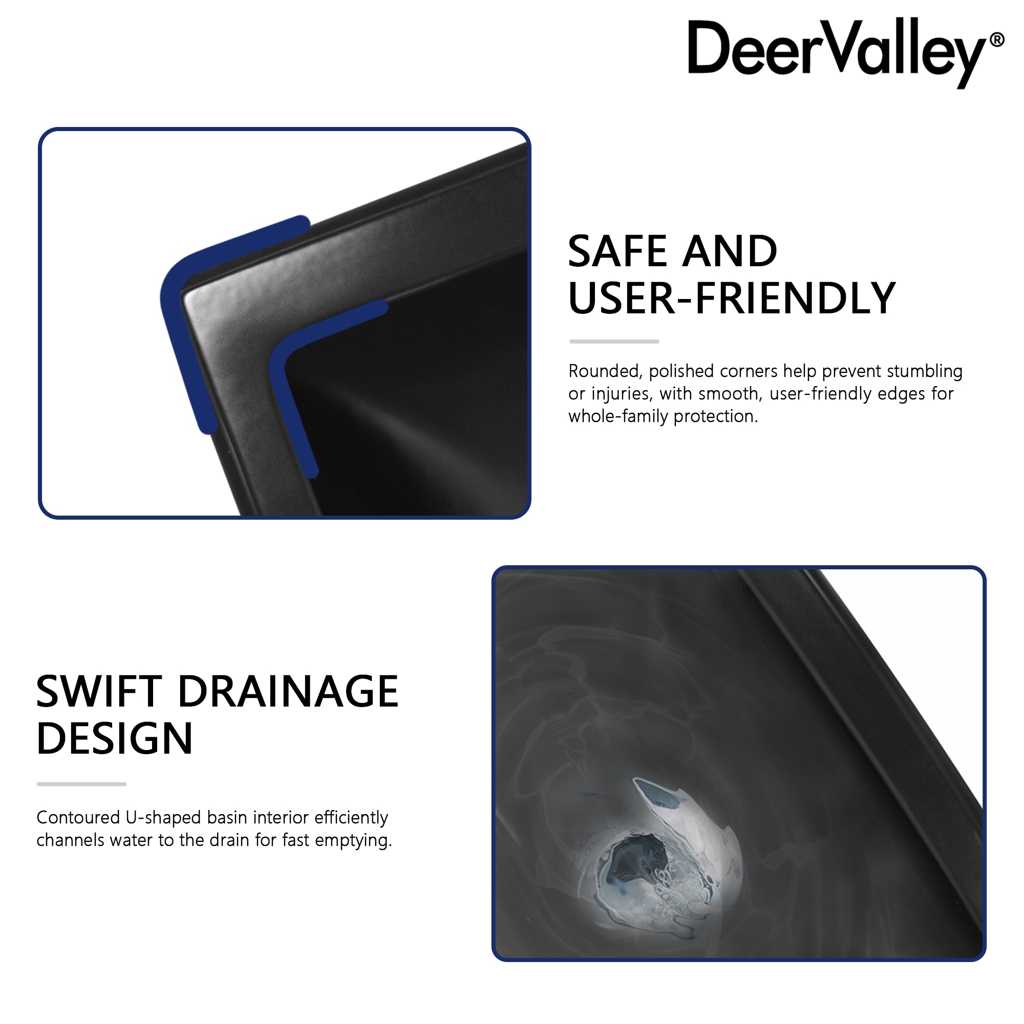 DeerValley DV-1P521B Complete-Pedestal-Lavatories - View #8