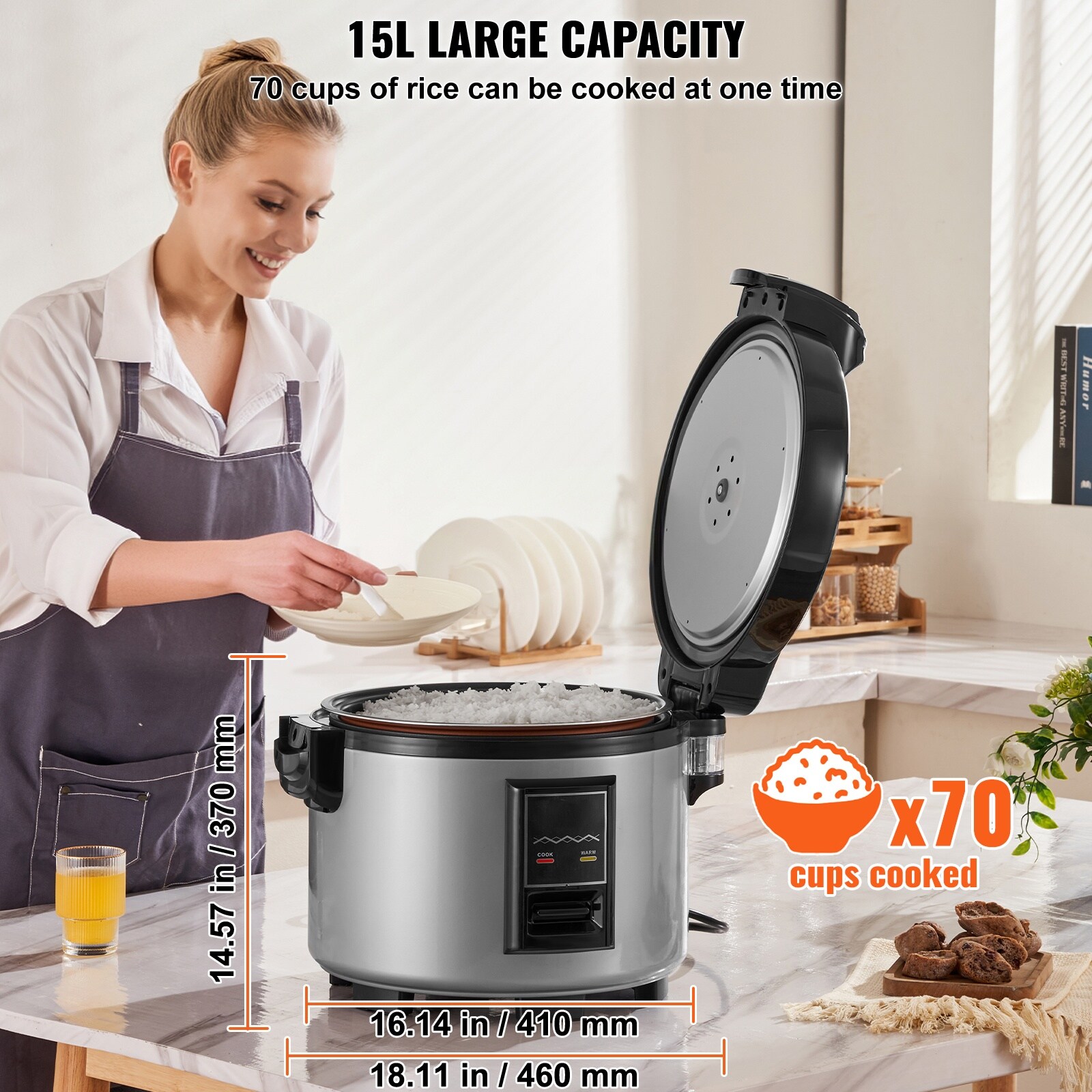 Mecale YAS-3PRUQ0 Rice-Cookers - View #7