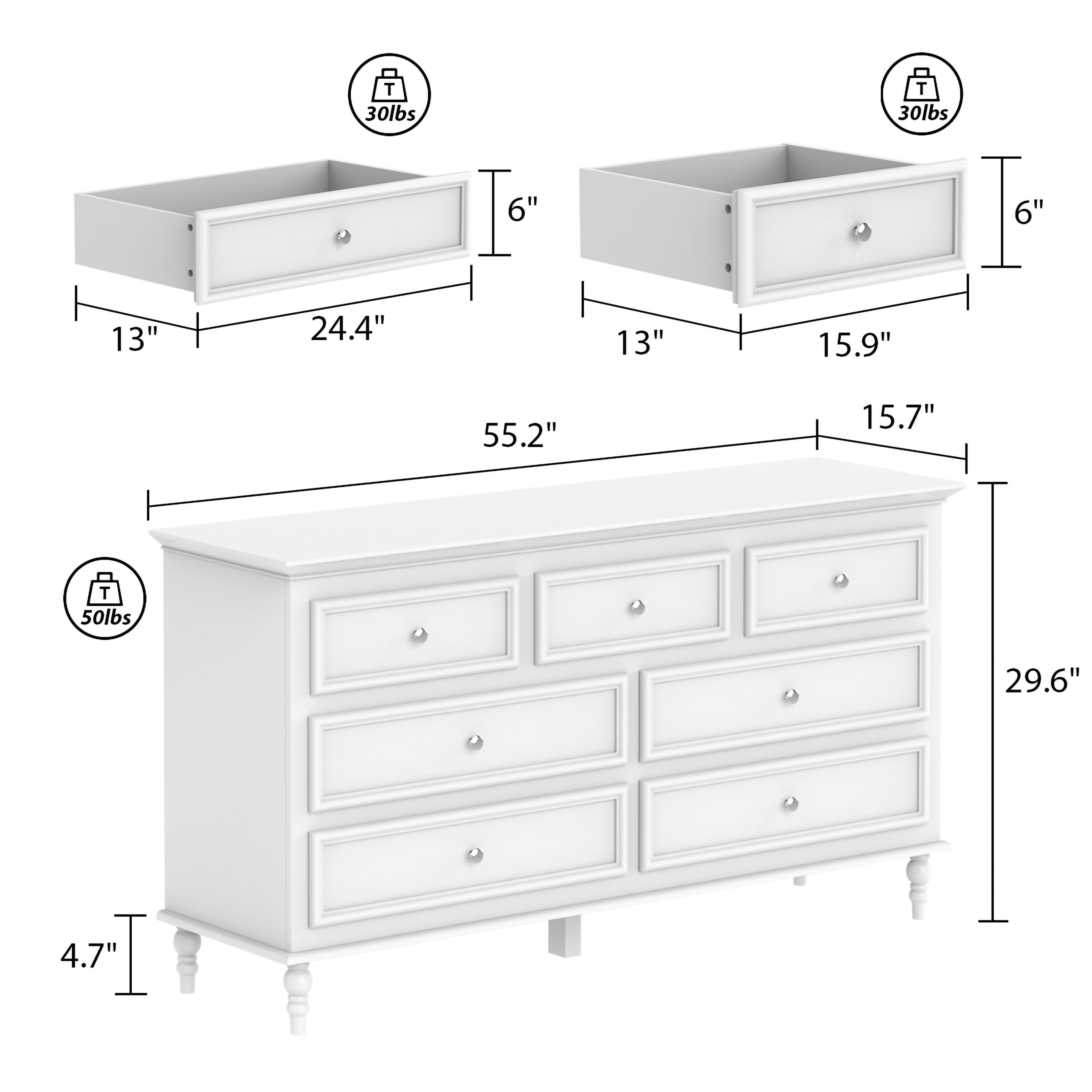 FUFU&GAGA LJY-JH0254-01 dressers - View #11