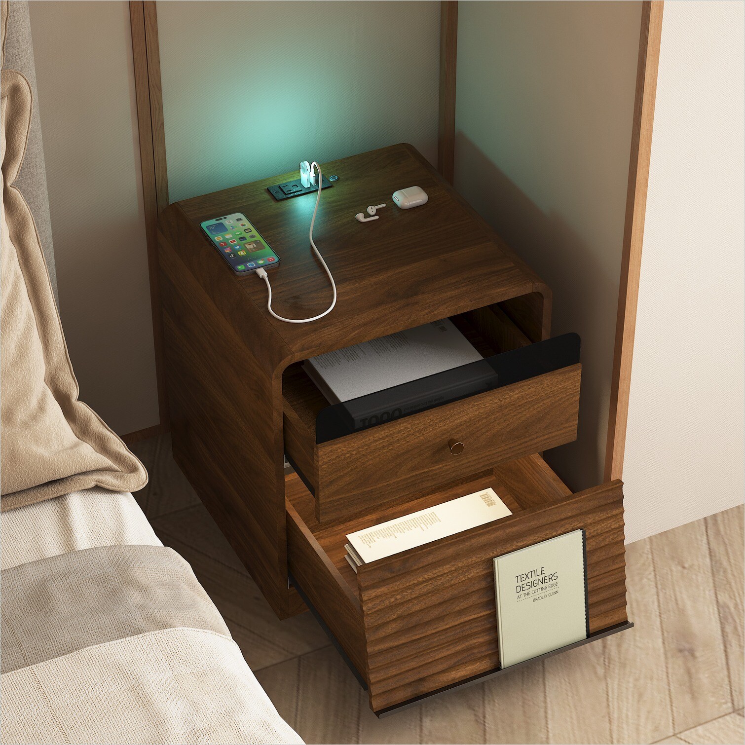 SunJet LI6WM2NCHT2I nightstands - View #5