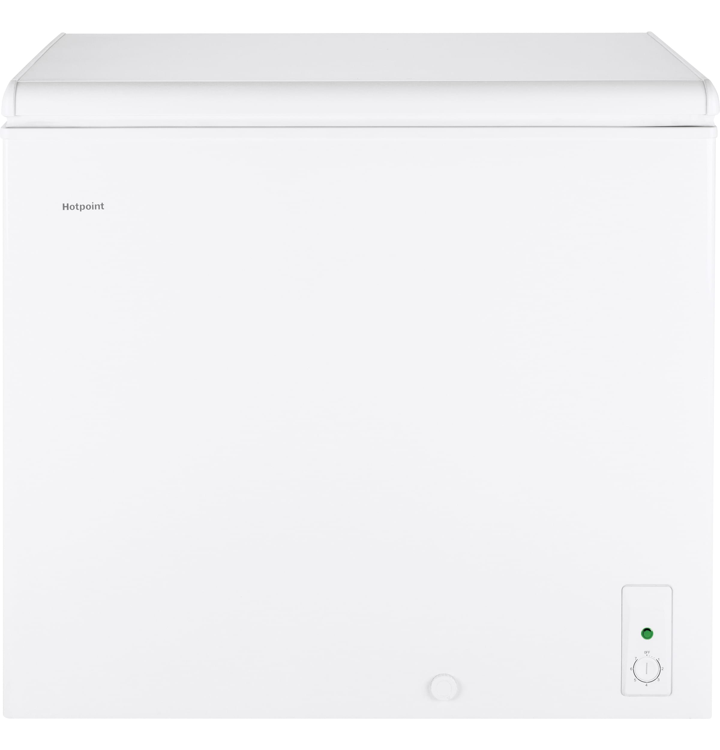 6.9-cu ft Manual Defrost Chest Freezer (White) | - Hotpoint HHM7SRWW