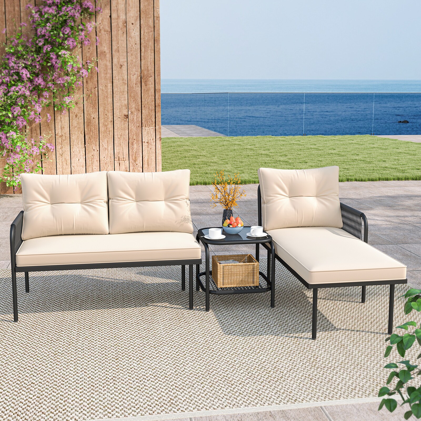 Volenca VOL-PTWDQP Patio-Conversation-Sets - View #8