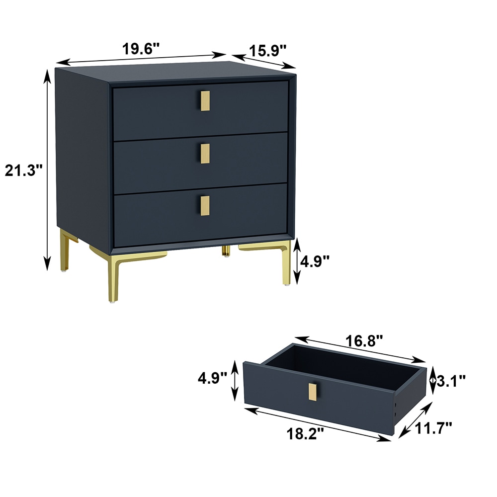Homsee V-KF020241-03 nightstands - View #10