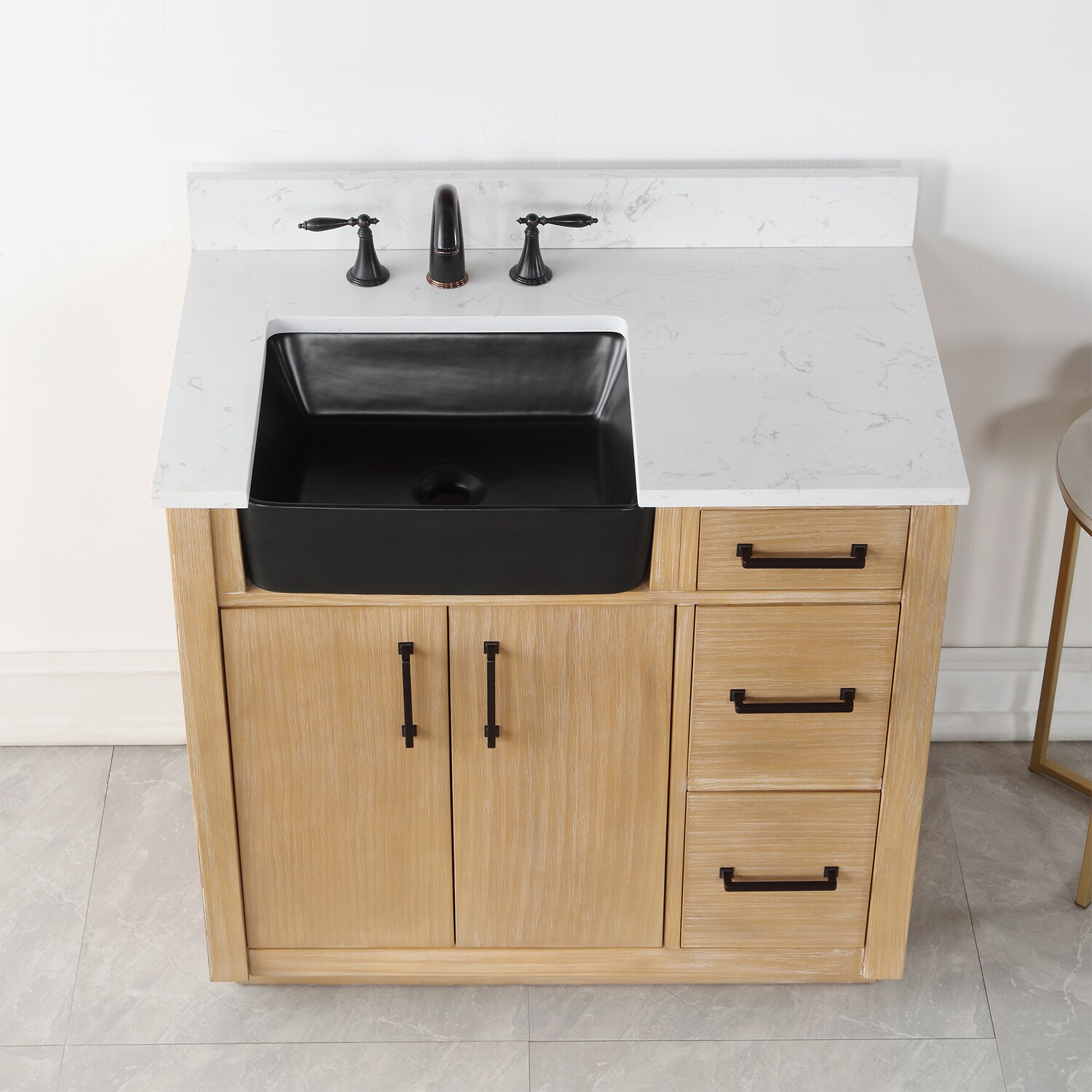Altair 550036-WP-AW-NM Bath-Vanity-Combo - View #2