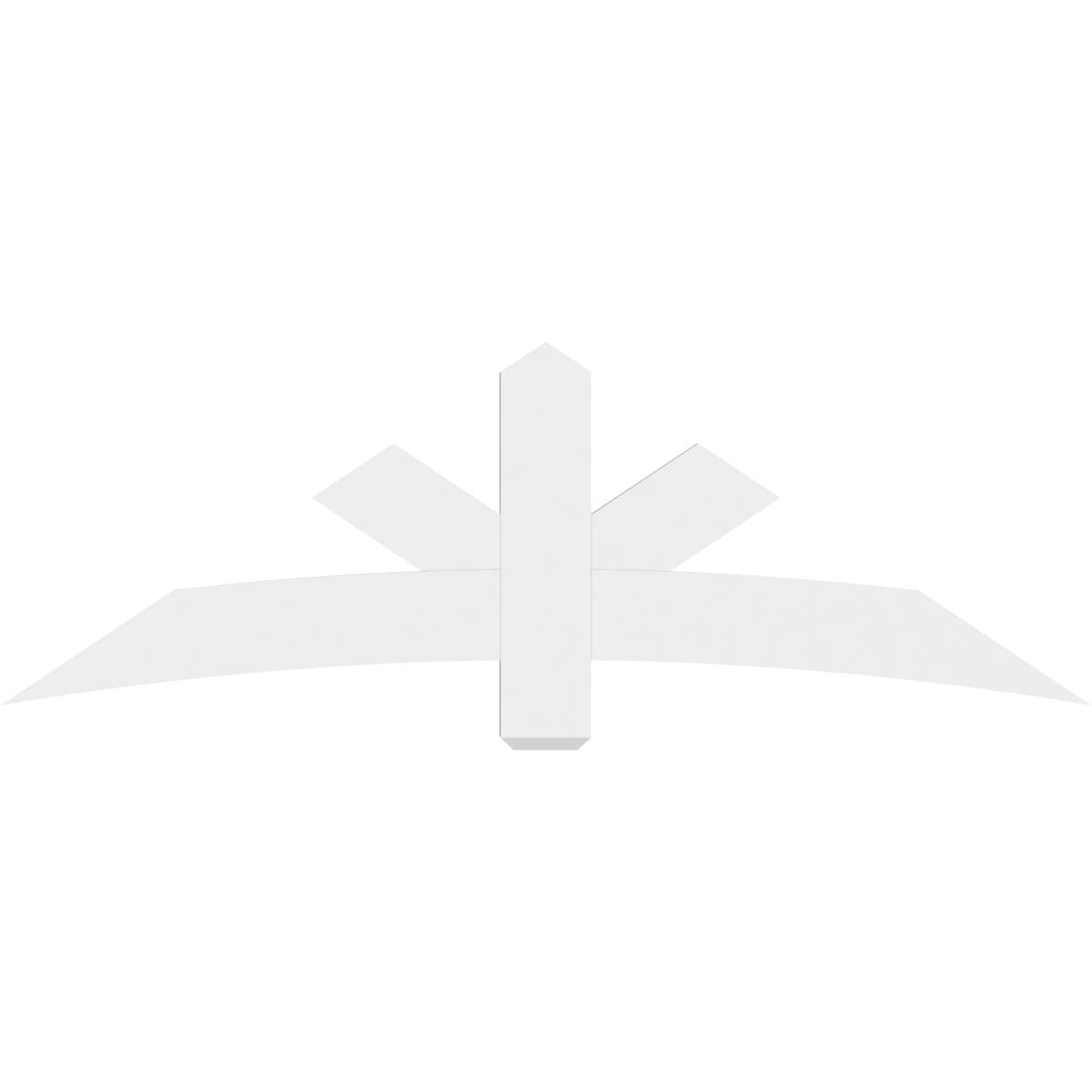 Ekena Millwork GBP072X24X0206ALB00 Exterior-Brackets-Braces - View #2