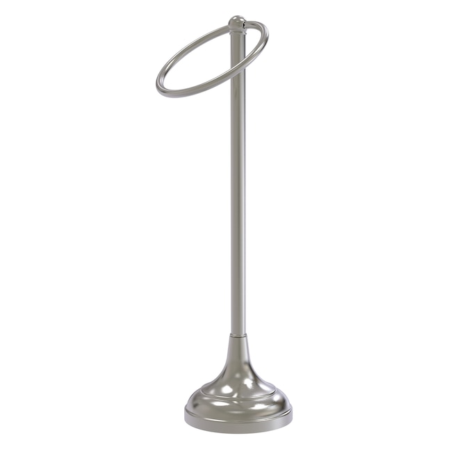 Allied Brass Tribecca Satin Nickel Freestanding Towel Rack Allied Brass Tribecca Satin Nickel Freestanding Towel Rack