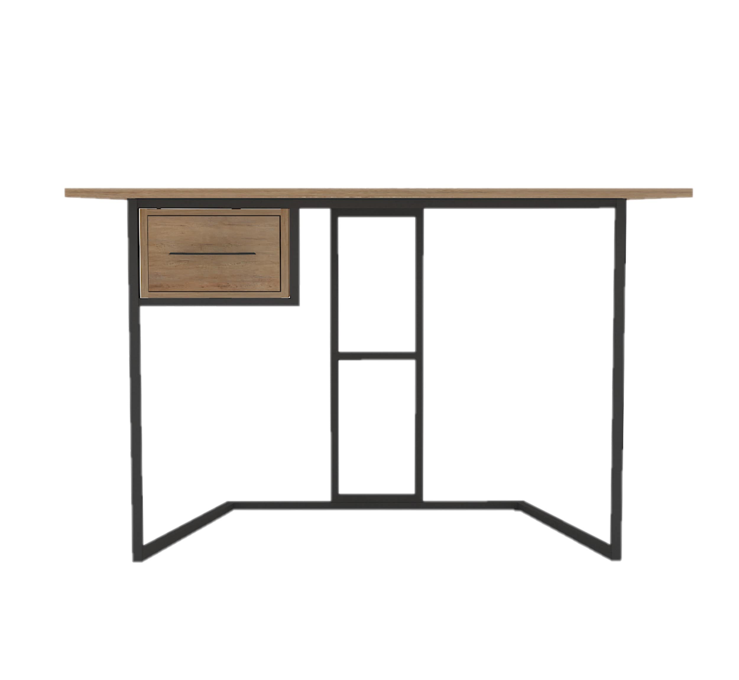 Tribesigns Hoga1035 23.6-in Brown Modern/Contemporary Computer Desk in the  Desks department at