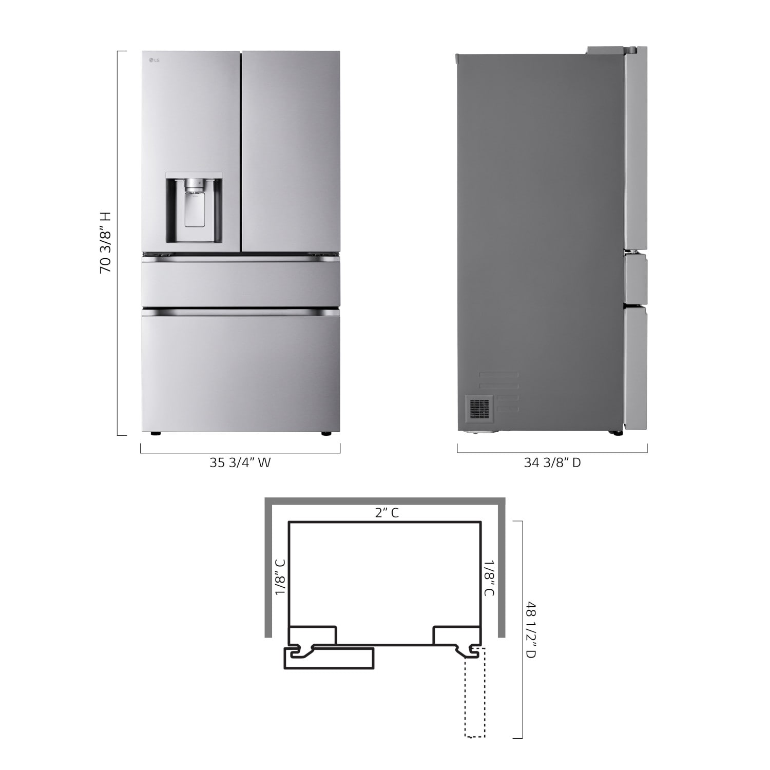 LG LF29S8330S French-Door-Refrigerators - View #14