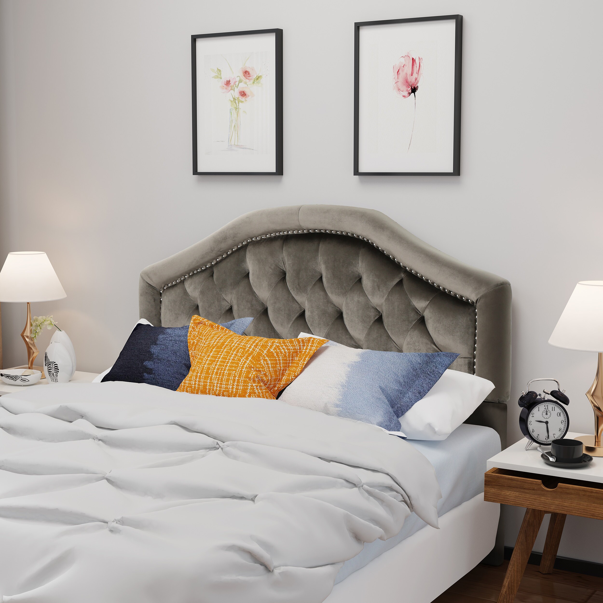 Best Selling Home Decor 303586 Upholstered-Headboards - View #4