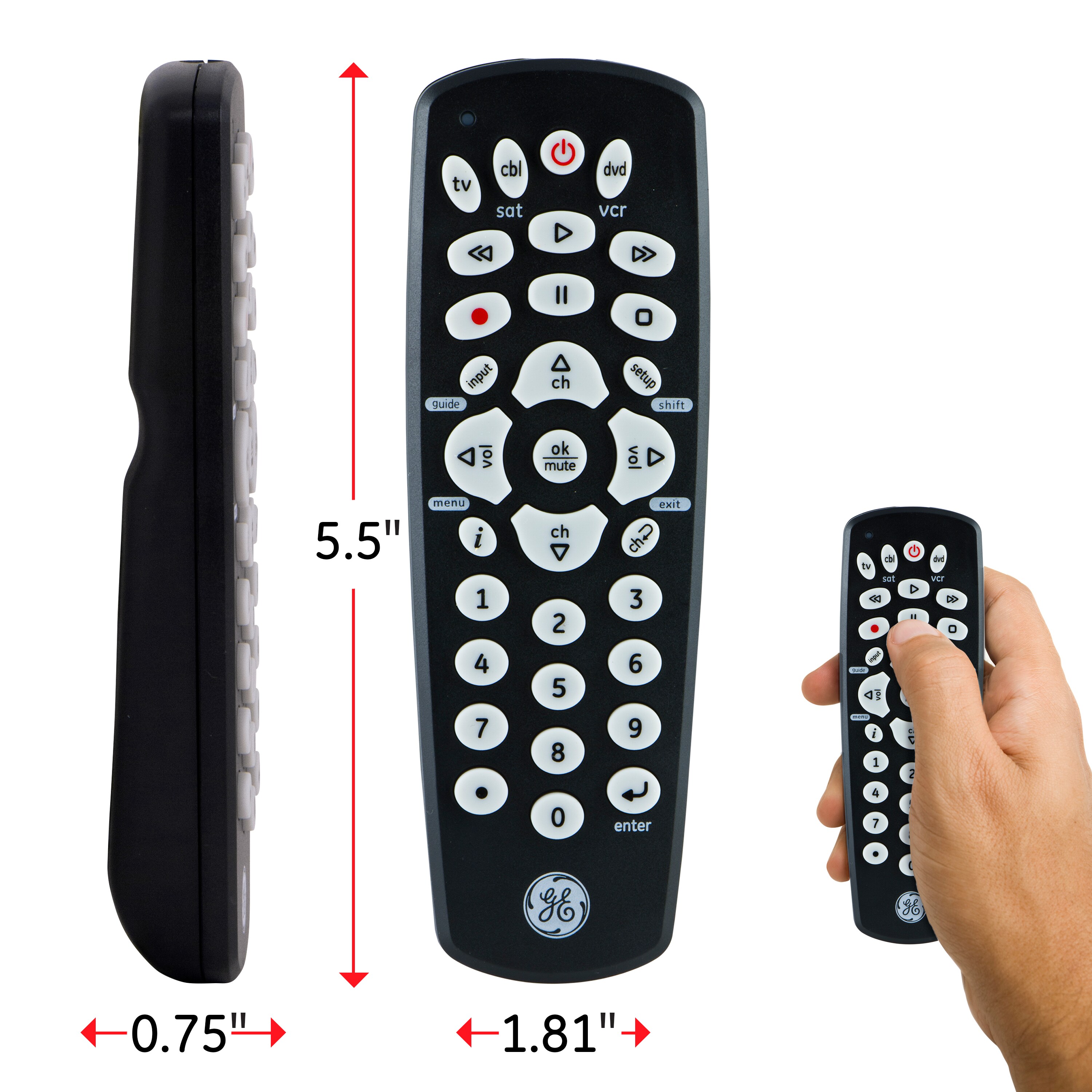 GE 24991 Multimedia-Remote-Controls - View #5