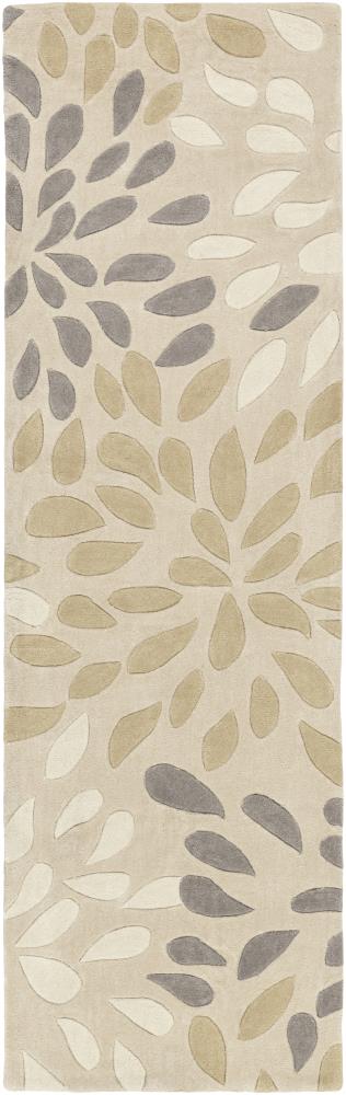 Surya COS9267-268 Cosmopolitan 2 X 8 (ft) Beige Indoor Solid Runner Rug
