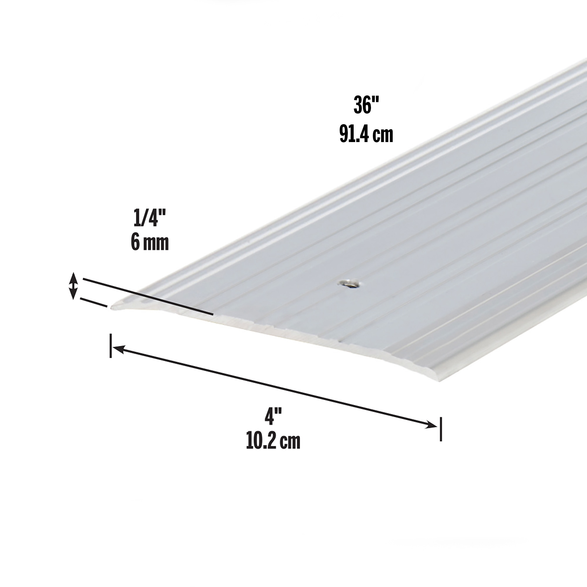 M-D 36.5-in x 4-in Aluminum Door Threshold (Install with Screws) 68361 ...