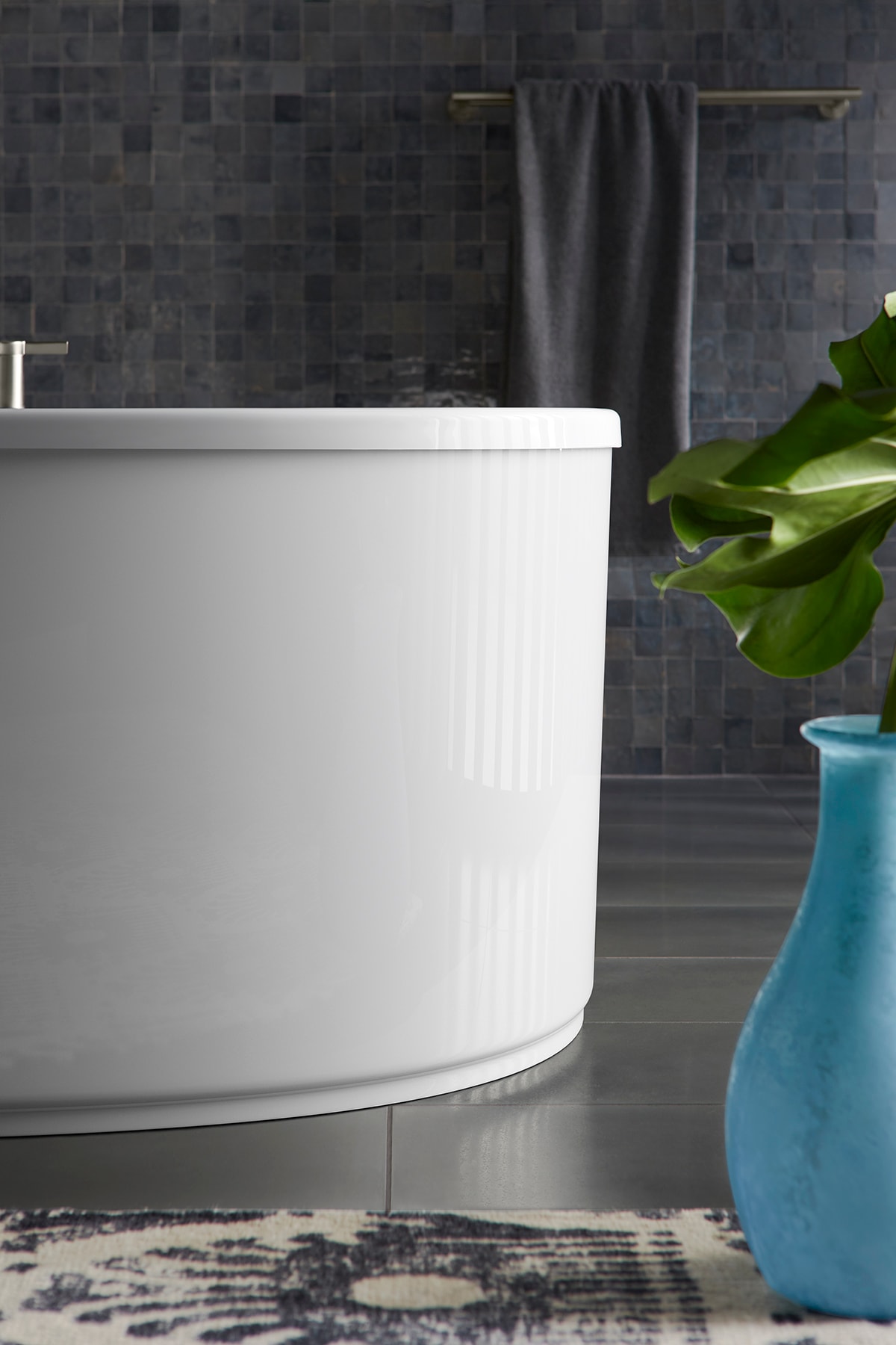 KOHLER Sunstruck 34-in x 60-in White Acrylic Oval