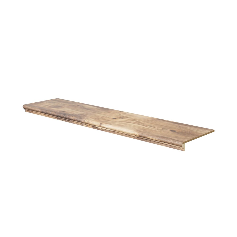Stairtek BOXLAM1148-03837 Retread 48-Inches x 11.5-Inches x 0.375-Inches Natural Hackberry Laminate