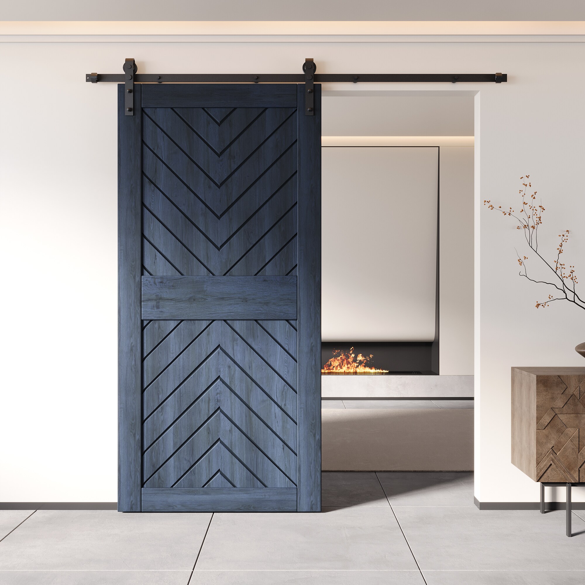 HOMACER JT4-4084-NA Barn-Doors - View #8