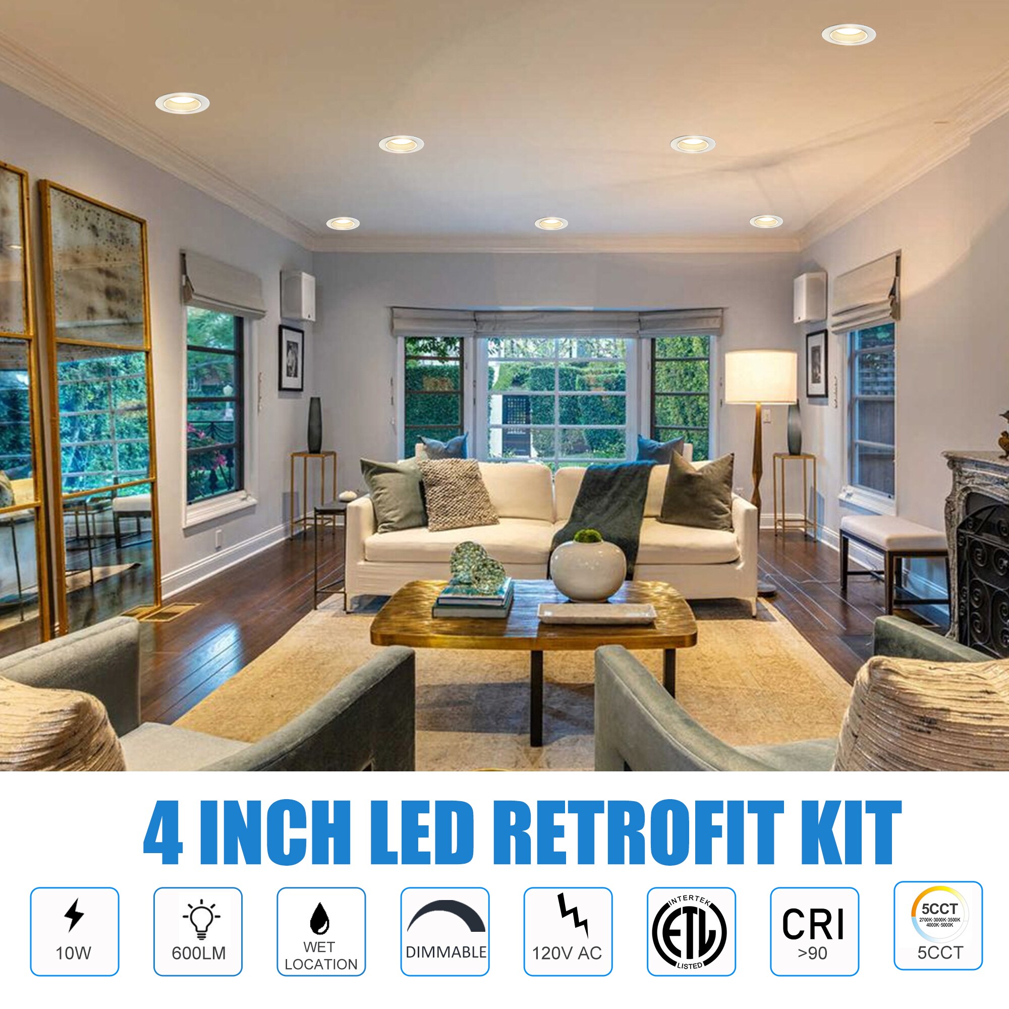 Lucere R415CCTRFYY-12PKS Led-Retrofit-Downlight - View #2