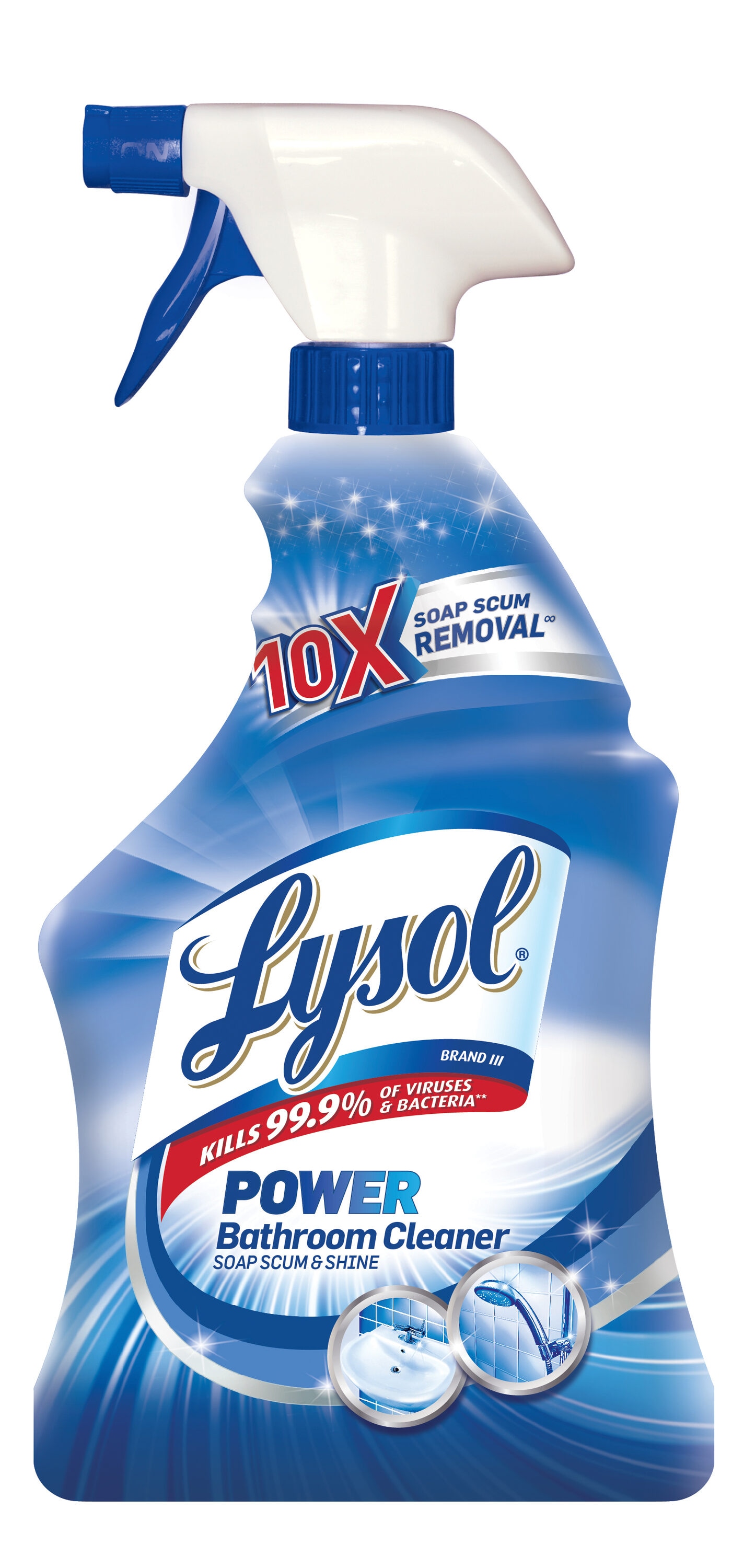 Lysol Power Bathroom Cleaner Spray, Island Breeze, 32 oz