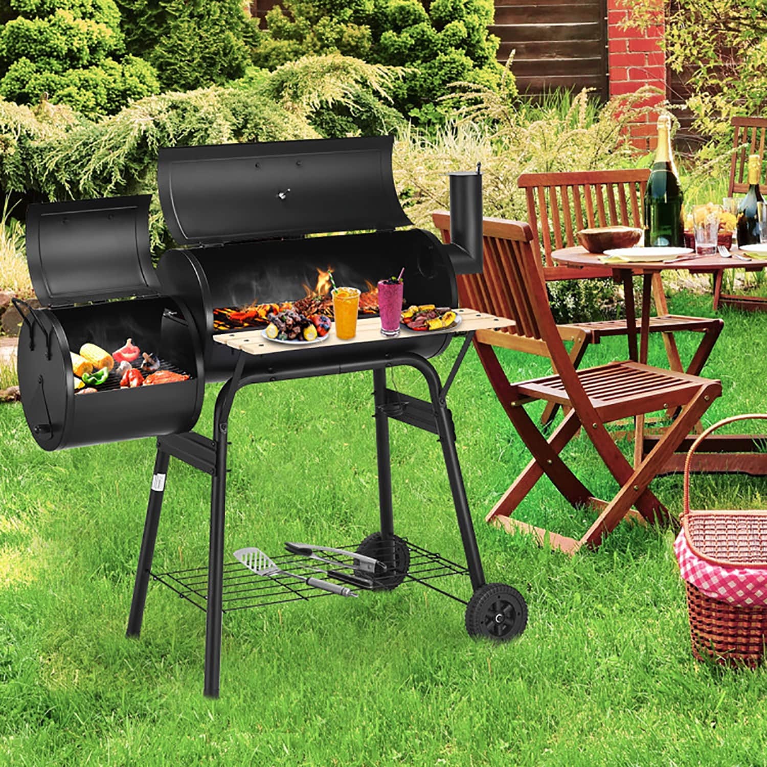 GZMR MO-NP10876 Charcoal-Grills - View #4