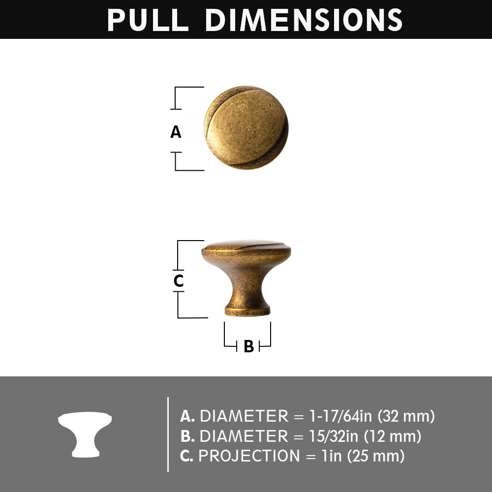 Miaokesen 2027GT-DK Cabinet-Knobs - View #2