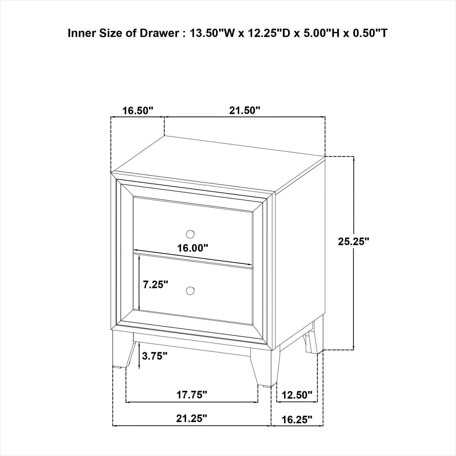 Naturefalls E1I1W27AIN9K nightstands - View #4