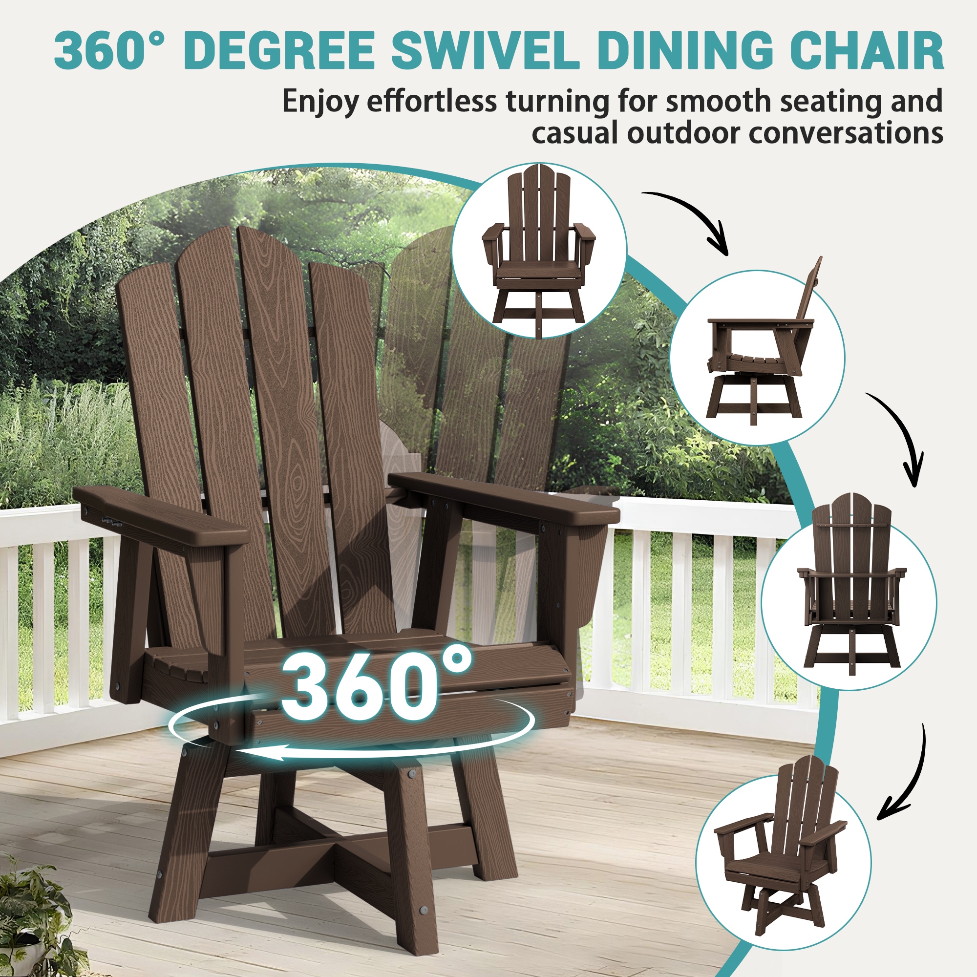 VOUA PE-SDC-BN Patio-Chairs - View #2