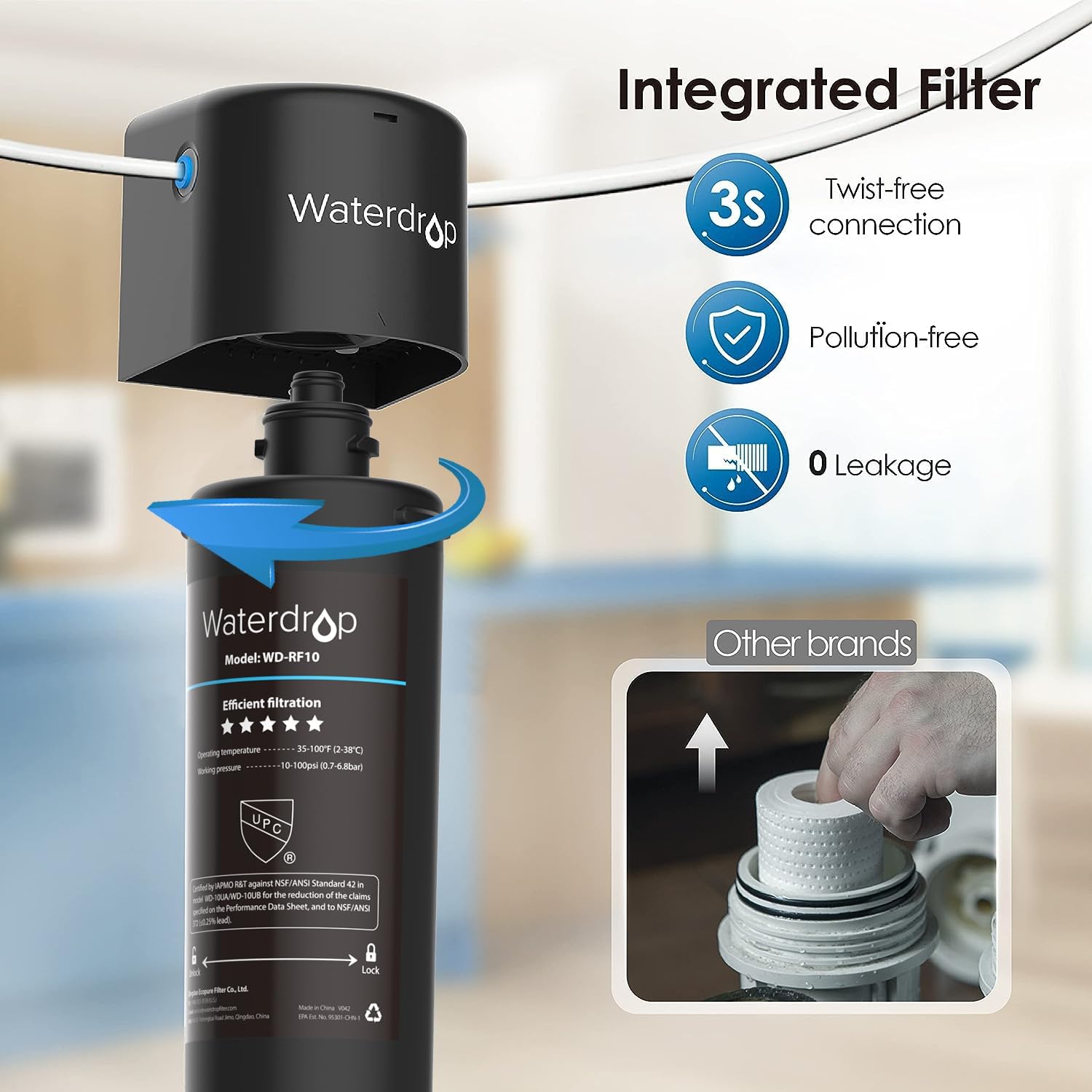 Waterdrop WD-10UB Under-Sink-Filtration-Systems - View #6
