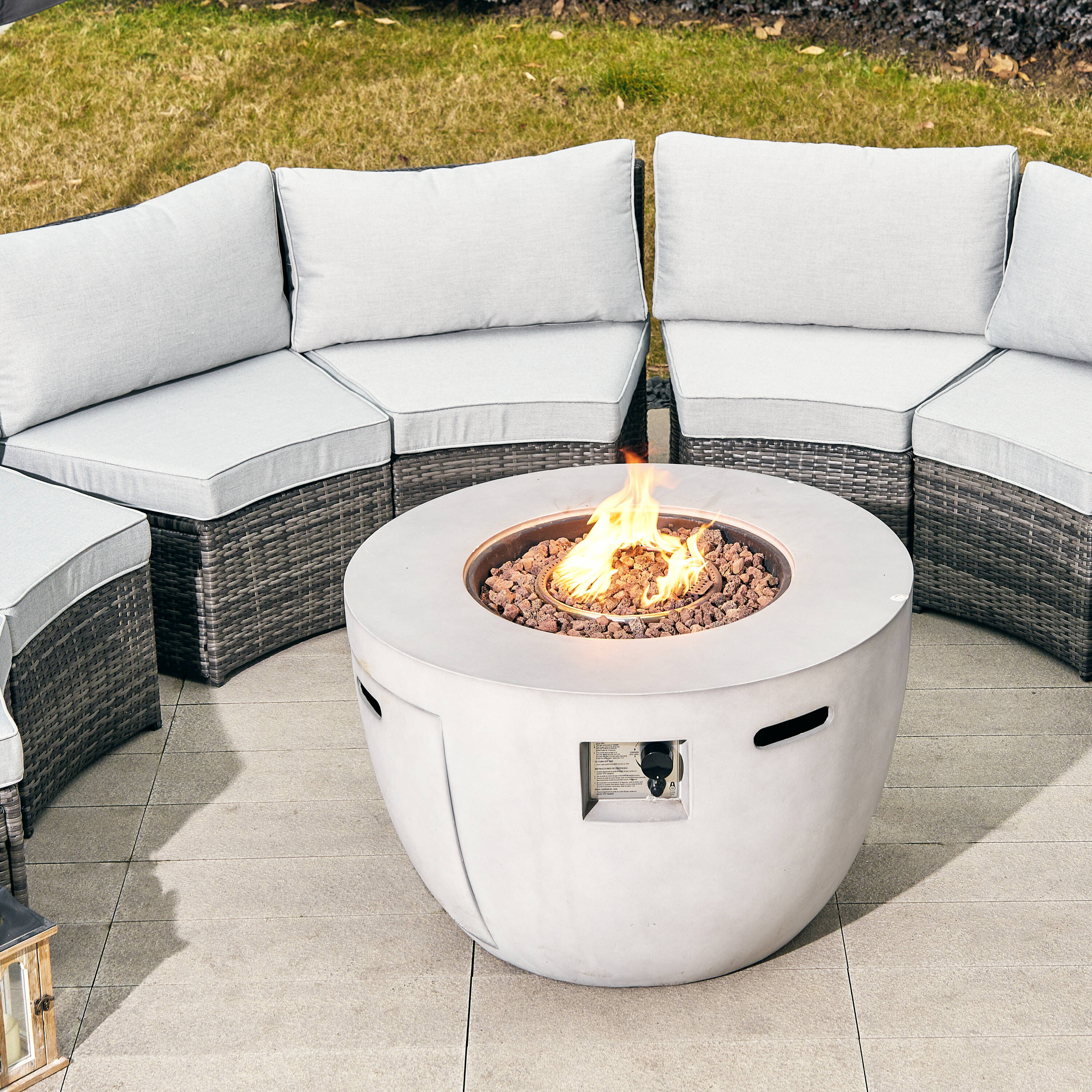 Direct Wicker DWS-1205B8SS&2160-G Patio-Conversation-Sets - View #9