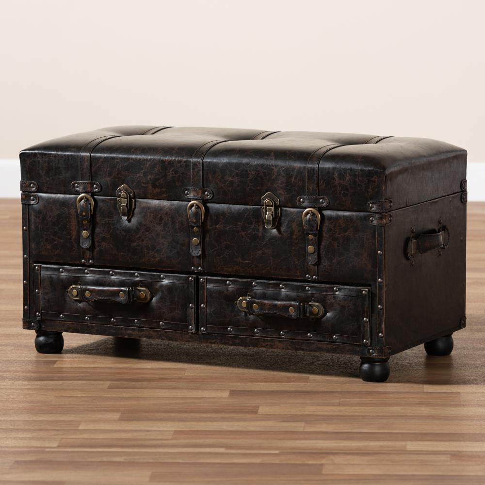 Baxton Studio 162-10517-LW Indoor-Ottomans - View #10