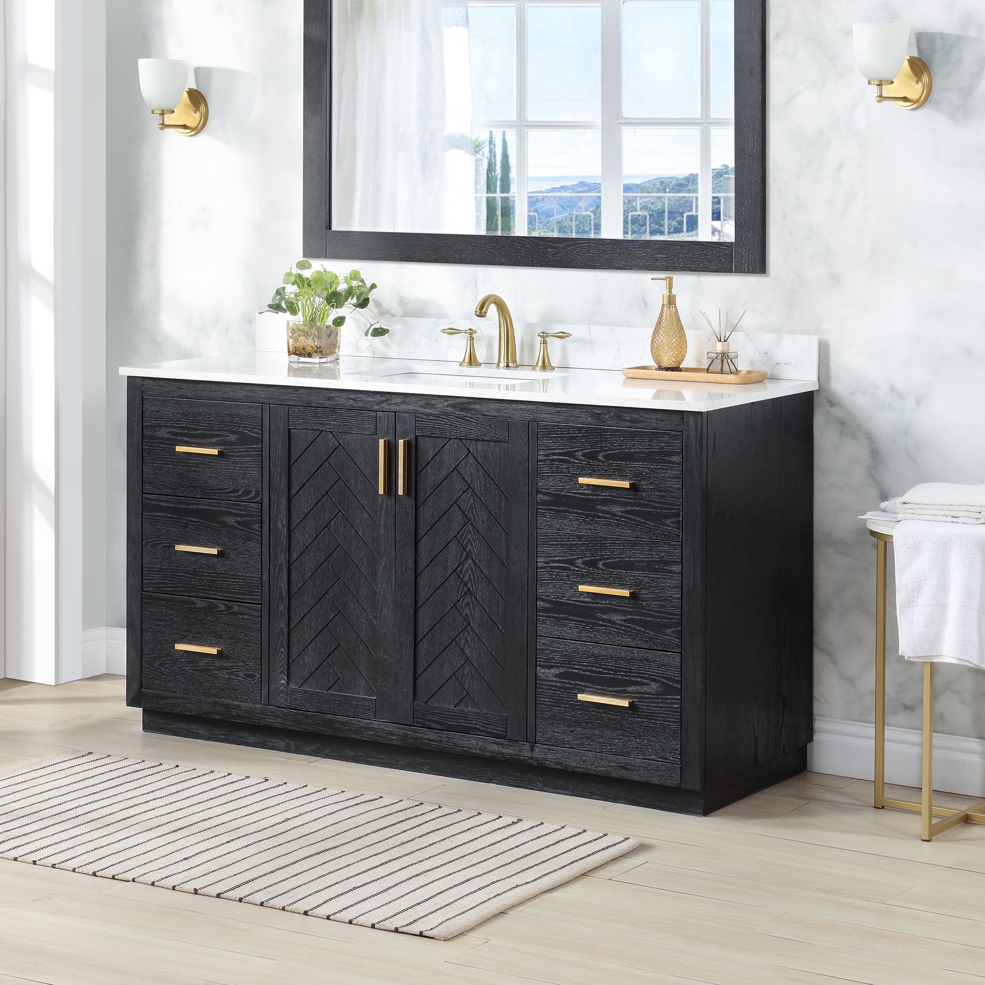 Altair 543060S-BO-GW-NM Bath-Vanity-Combo - View #2