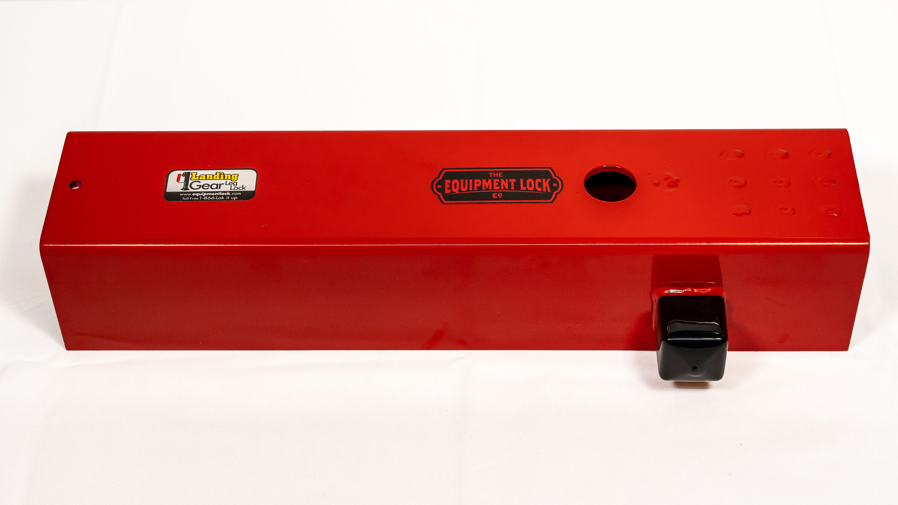 The Equipment Lock Co LGLL-KD Red Locking System For Landing Gears On Trailers