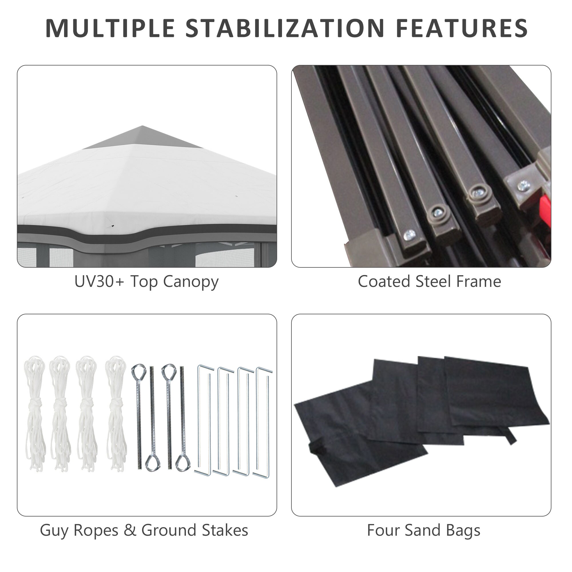 Outsunny 84C-405V01LG Canopies-Sl - View #7