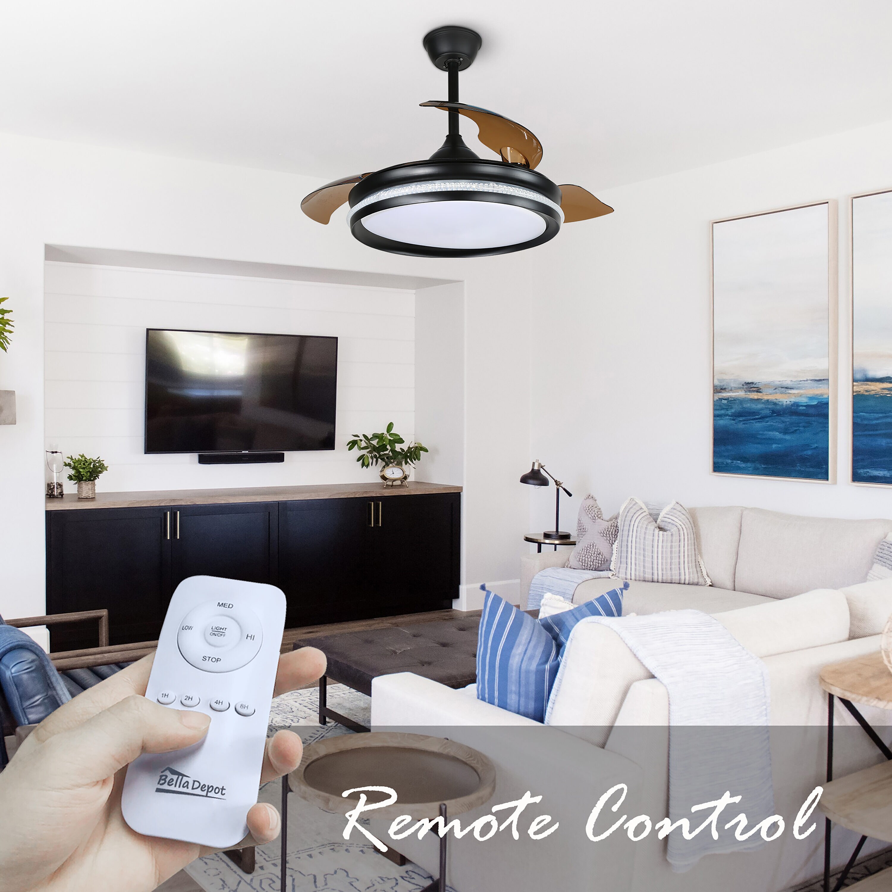 Cusp Barn BD4251-B Ceiling-Fans - View #5