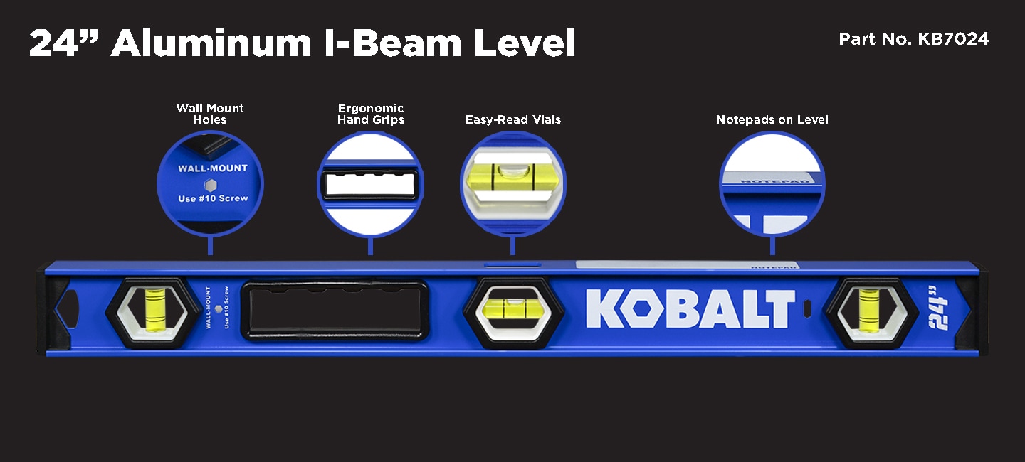 Kobalt KB7024 Cat-Levels - View #5
