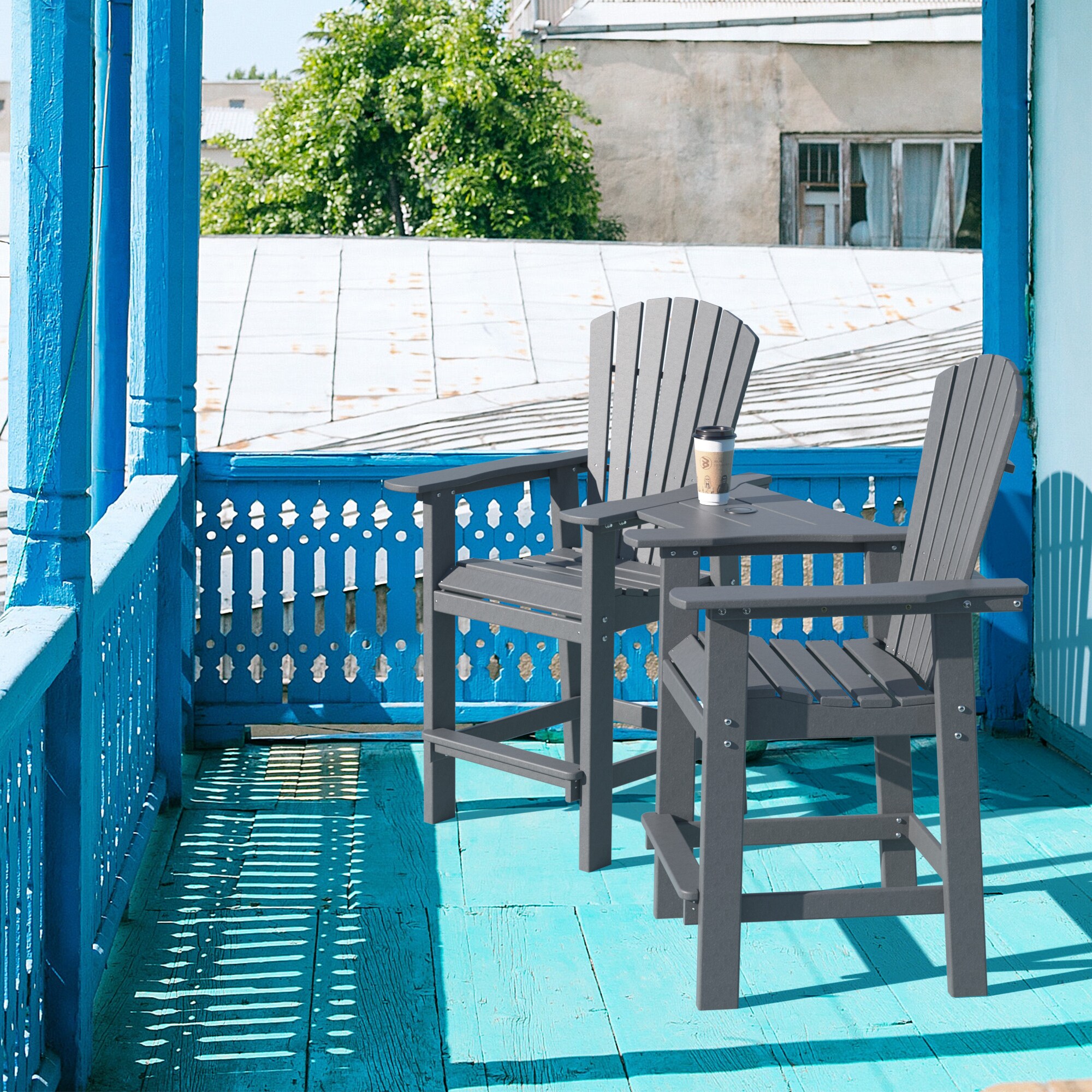 Upland BC-HE01-GY Patio-Chairs - View #7