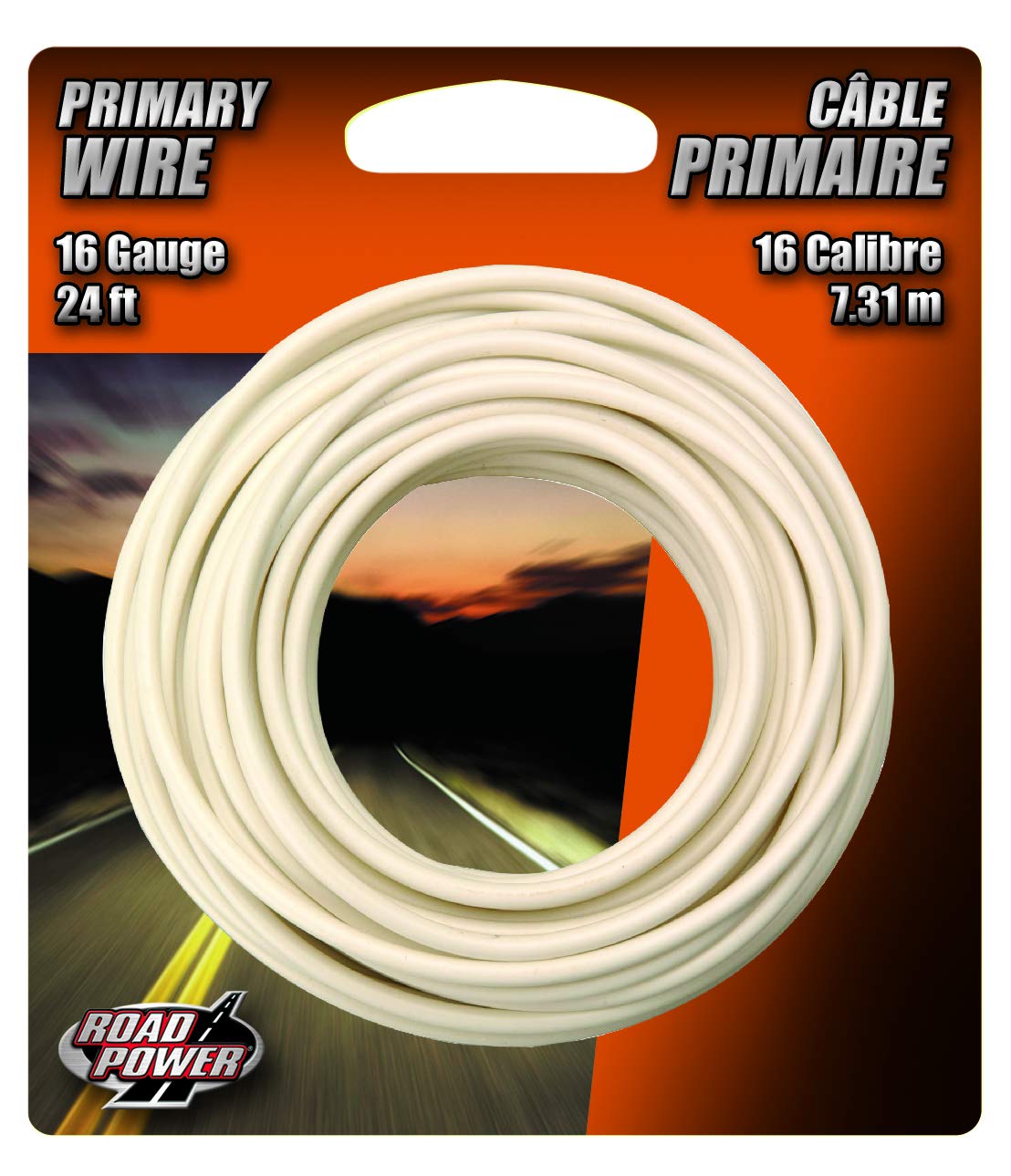 Coleman Cable DIB-N-572115QTY-1 Road Power 16 Gauge Automotive Copper Wire - 24 Feet - Durable and Versatile