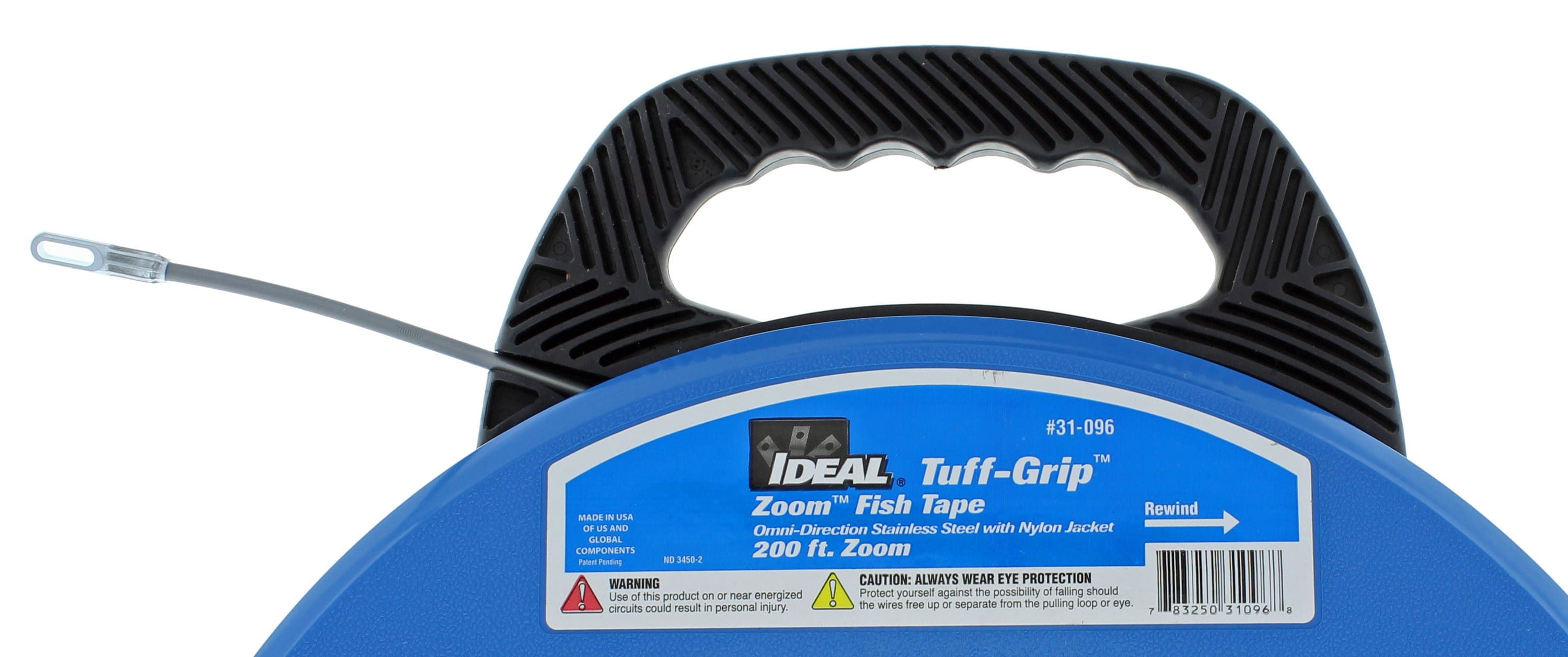 IDEAL Zoom 200-ft Steel Fish Tape in the Fish Tape & Poles department at