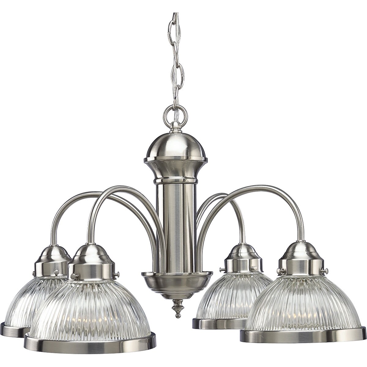Progress Lighting P4095-09 Brushed Nickel Transitional Chandelier