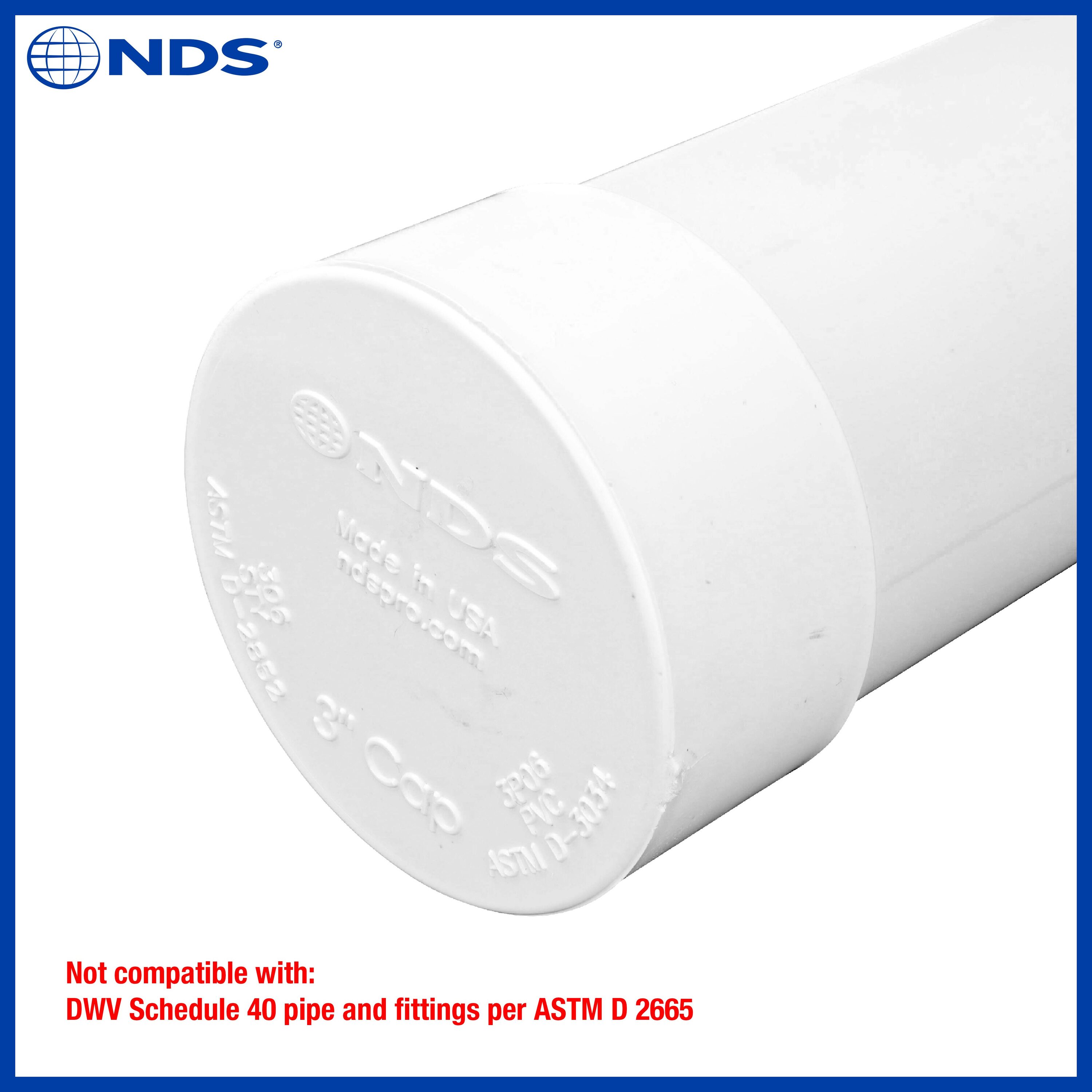 NDS L3P06 Pvc-Sewer-Drain-Fittings - View #4