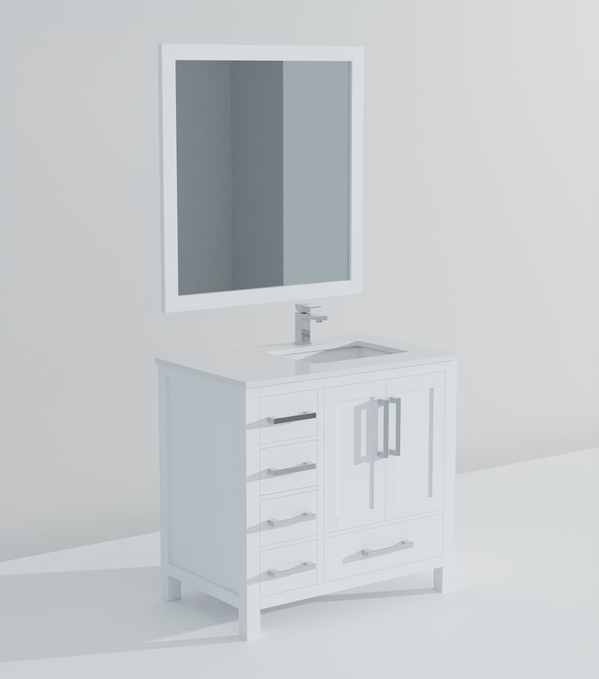 Lexora LVJ36SA311R Bath-Vanity-Combo - View #11