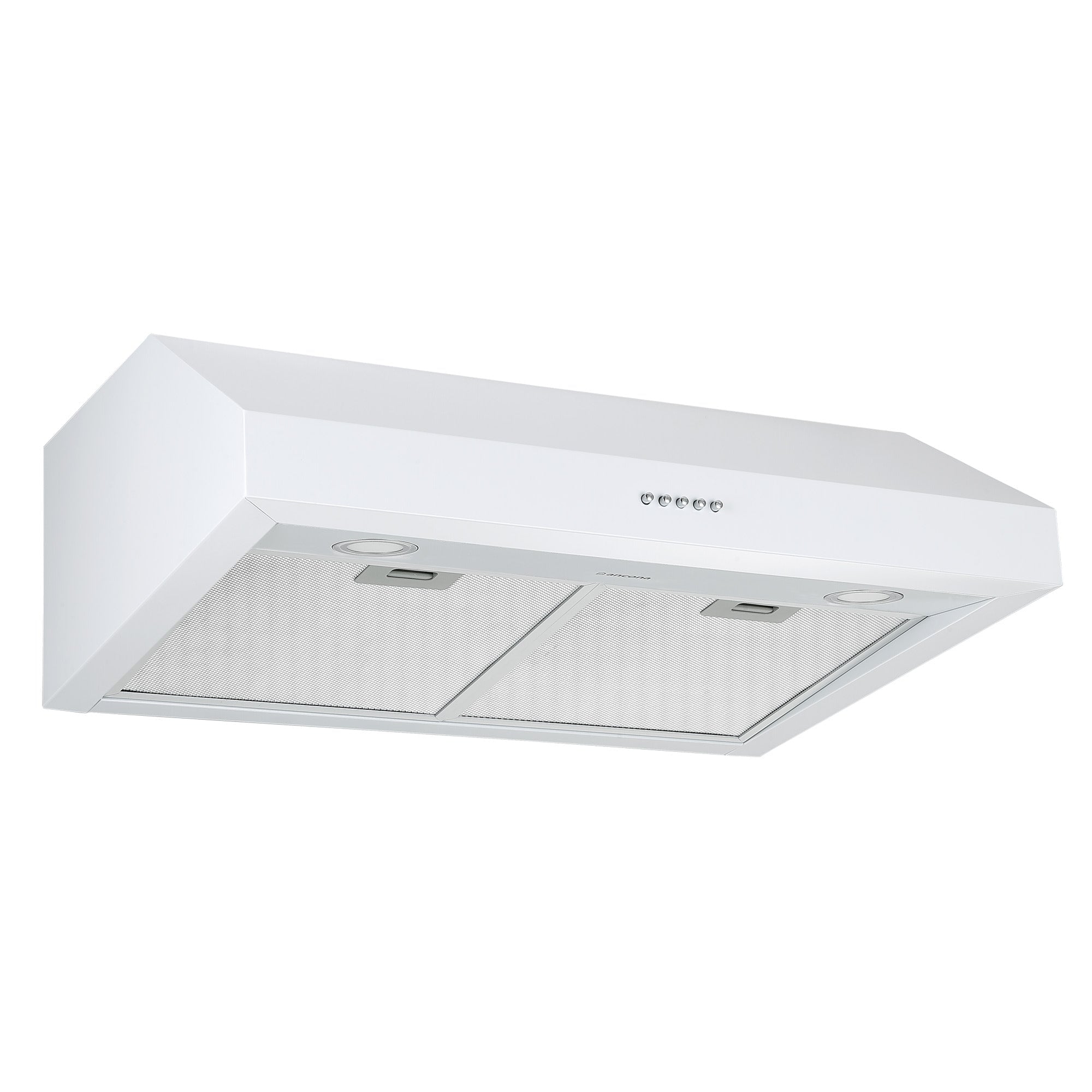 Ancona AN-18041WH 30-in 440-CFM Ducted Stainless Steel Under Cabinet Range Hoods Undercabinet Mount
