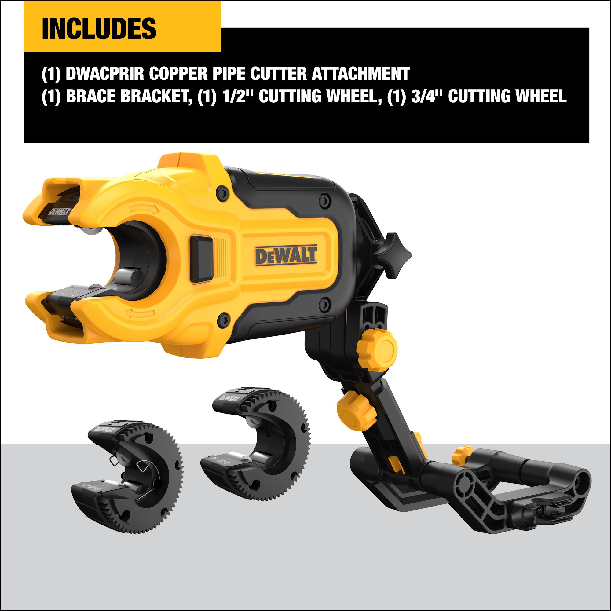 DEWALT IMPACT CONNECT 1/2 To 1-in Copper Pipe Cutter Attachment in the Pipe  Cutters department at