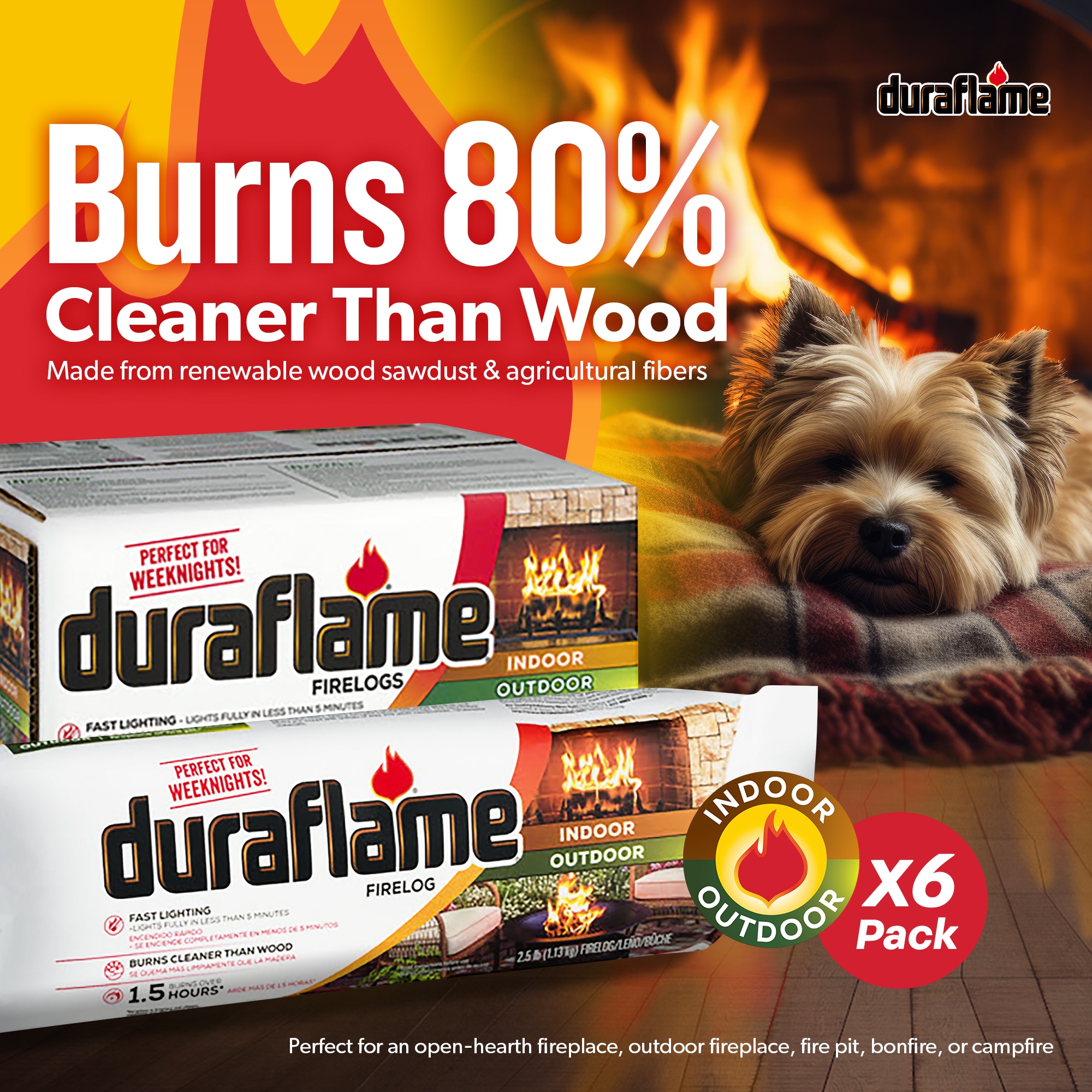Duraflame 325180 Fireplace-Logs-Firestarters - View #3